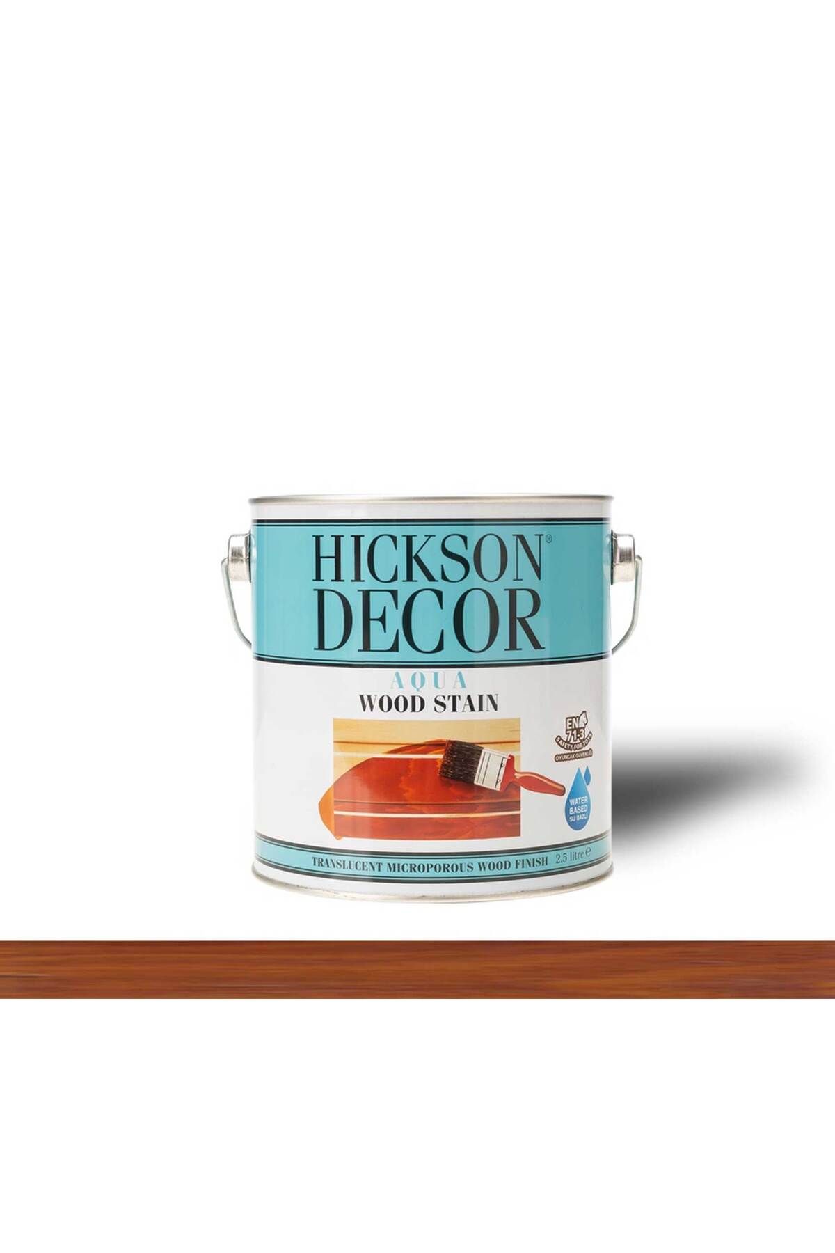 Hemel Hickson Decor Ultra Aqua Wood Stain - Su Bazlı Renkli Ahşap Vernik