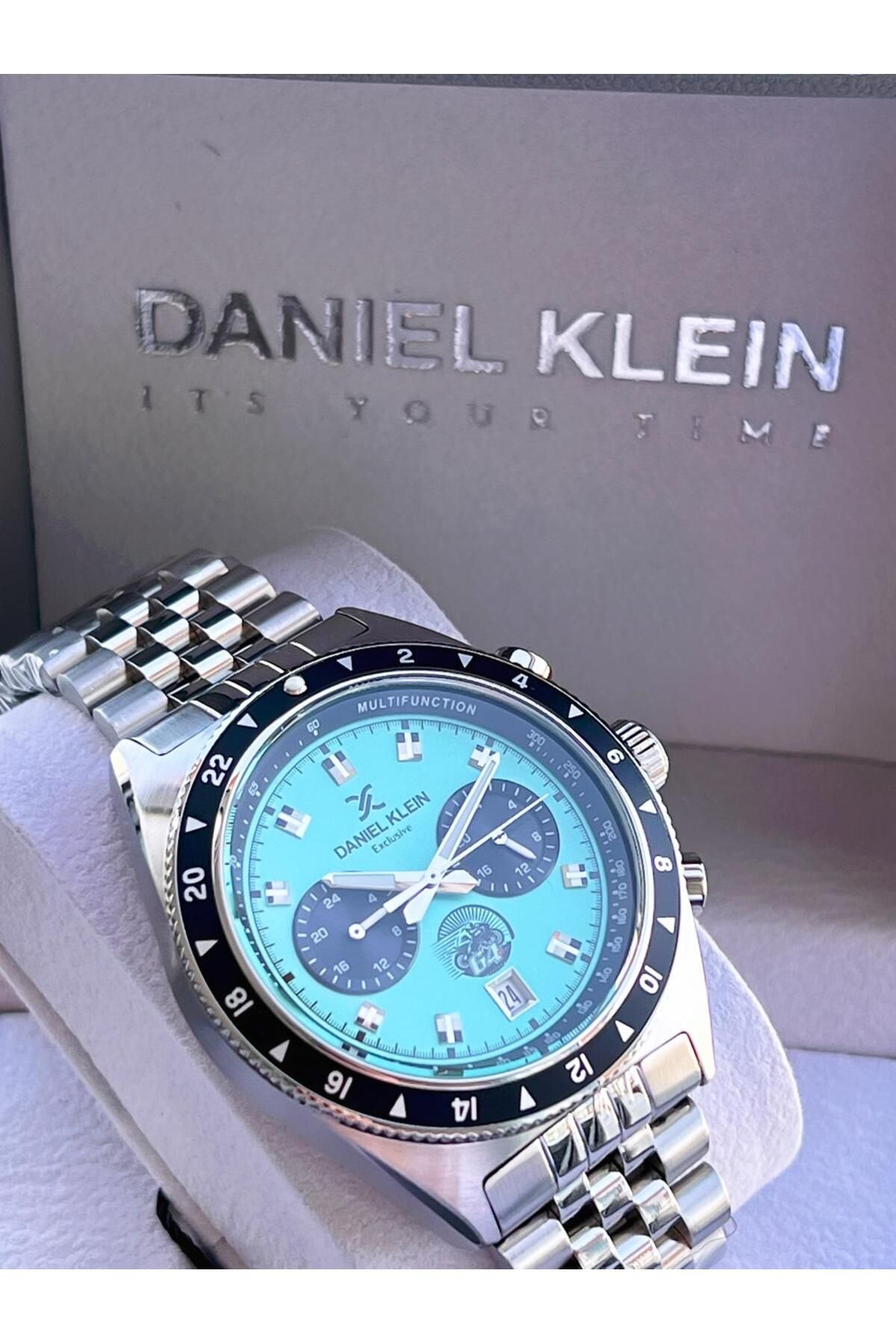 Daniel Klein İç Fonksiyonları Aktif 30 Mt Suya Dayanıklı 2 Yıl Garantili Erkek Kol Saati FG.13994.6