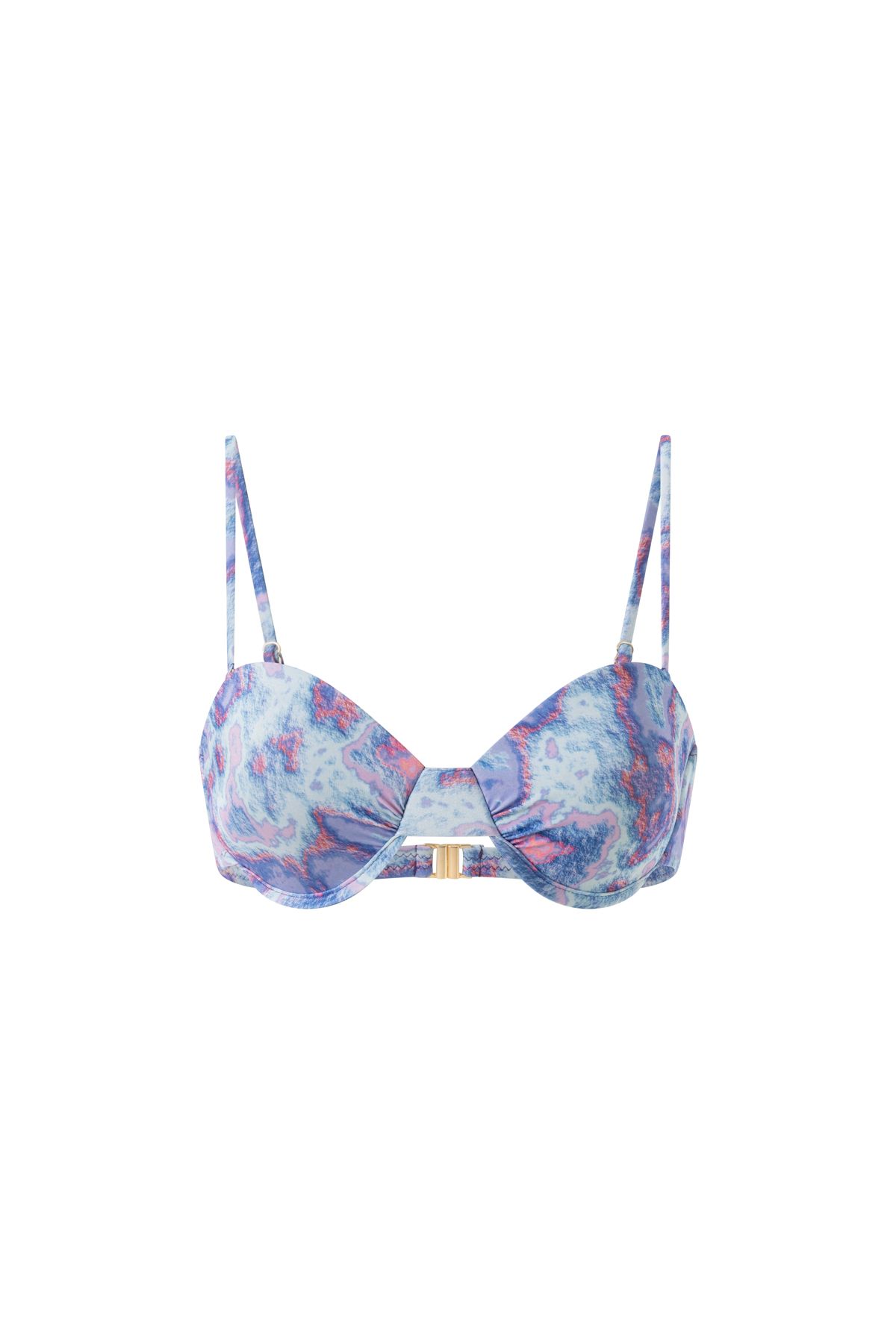 NARC Tulum Lilac kaplı bikini üst