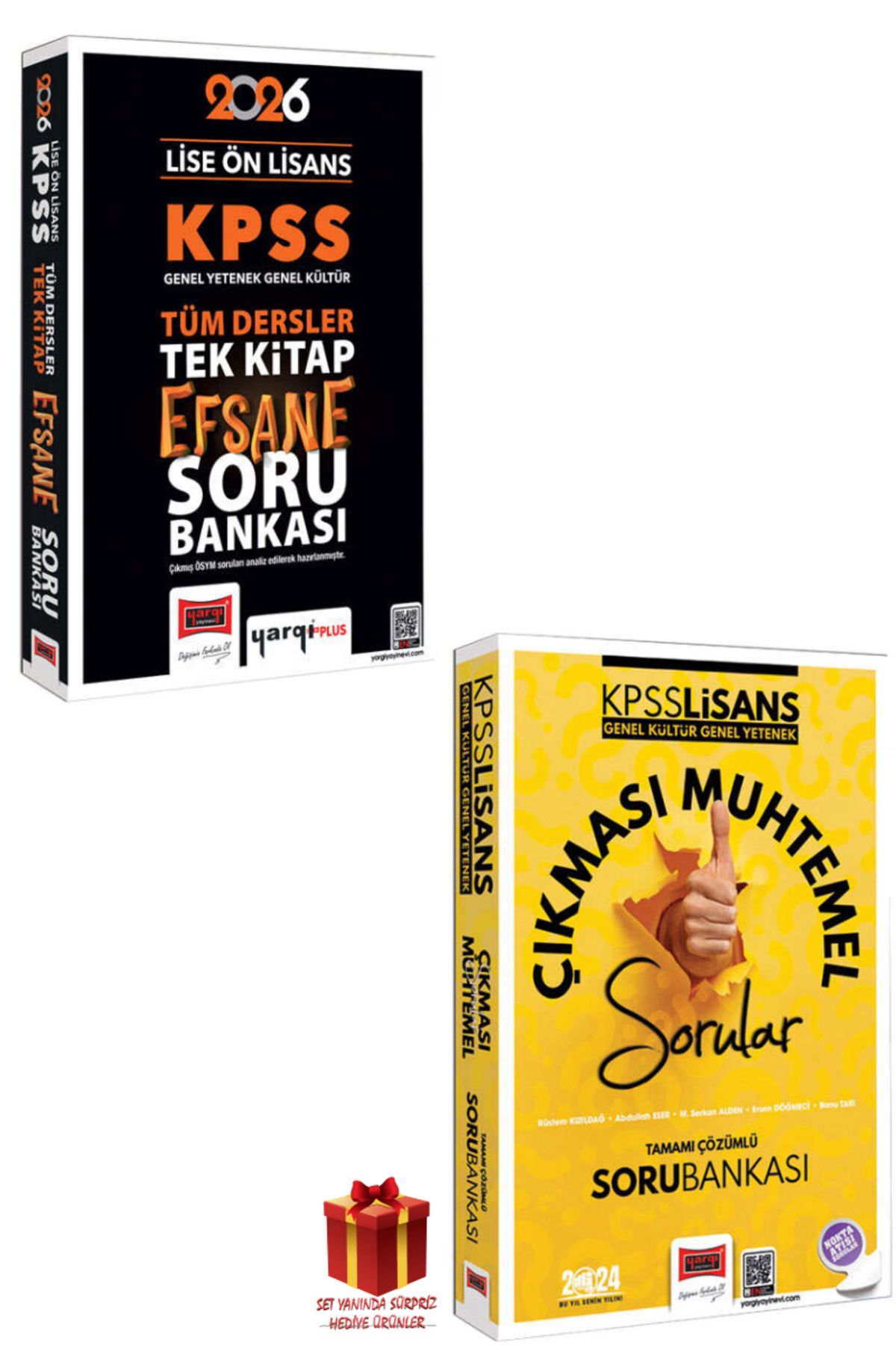 Yargı Yayınları 2026 Yargı Lise Ön Lisans Tüm Dersler Efsane Soru Bankası+Çıkması Muhtemel Sorular
