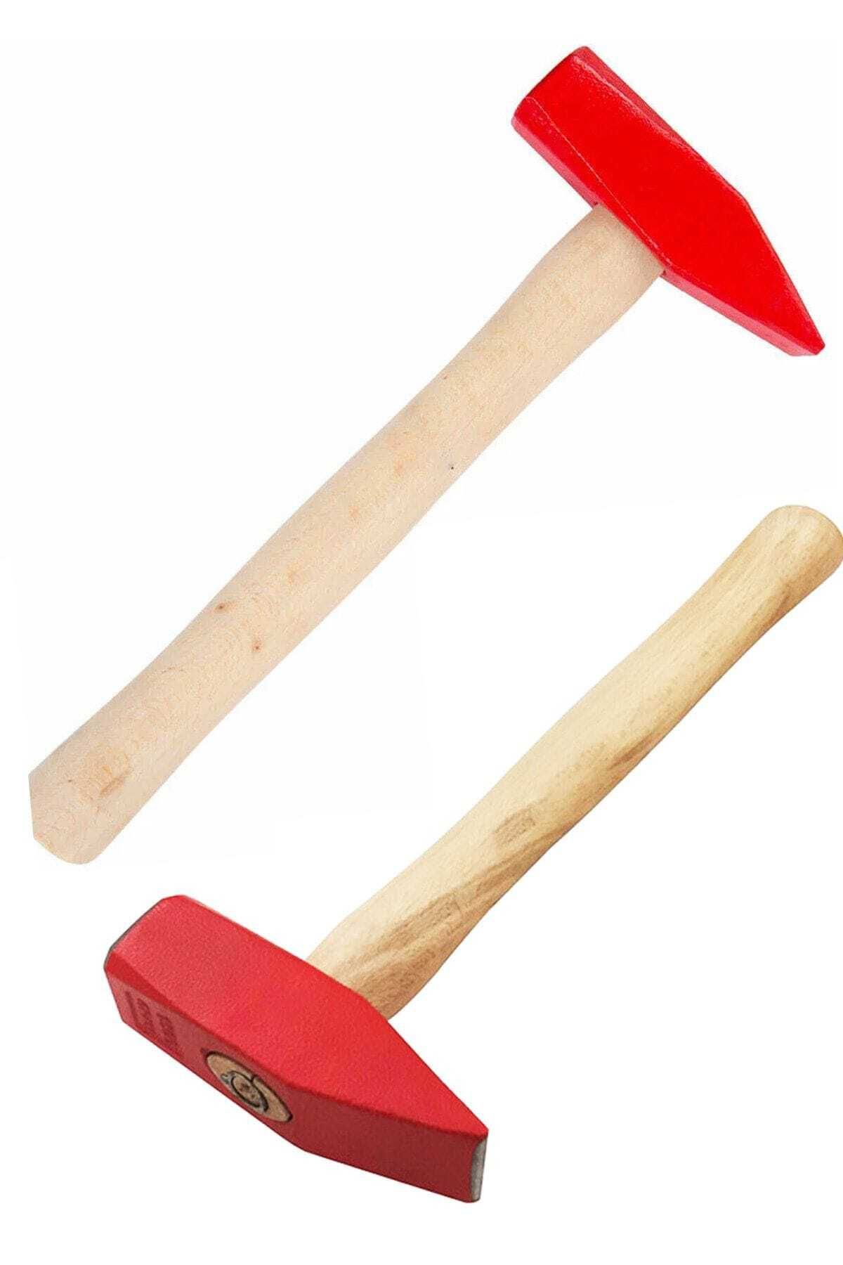 ÇEÇEN HOME (1 Adet) Ahşap Saplı Çelik Çekiç 31 Cm 300 gr