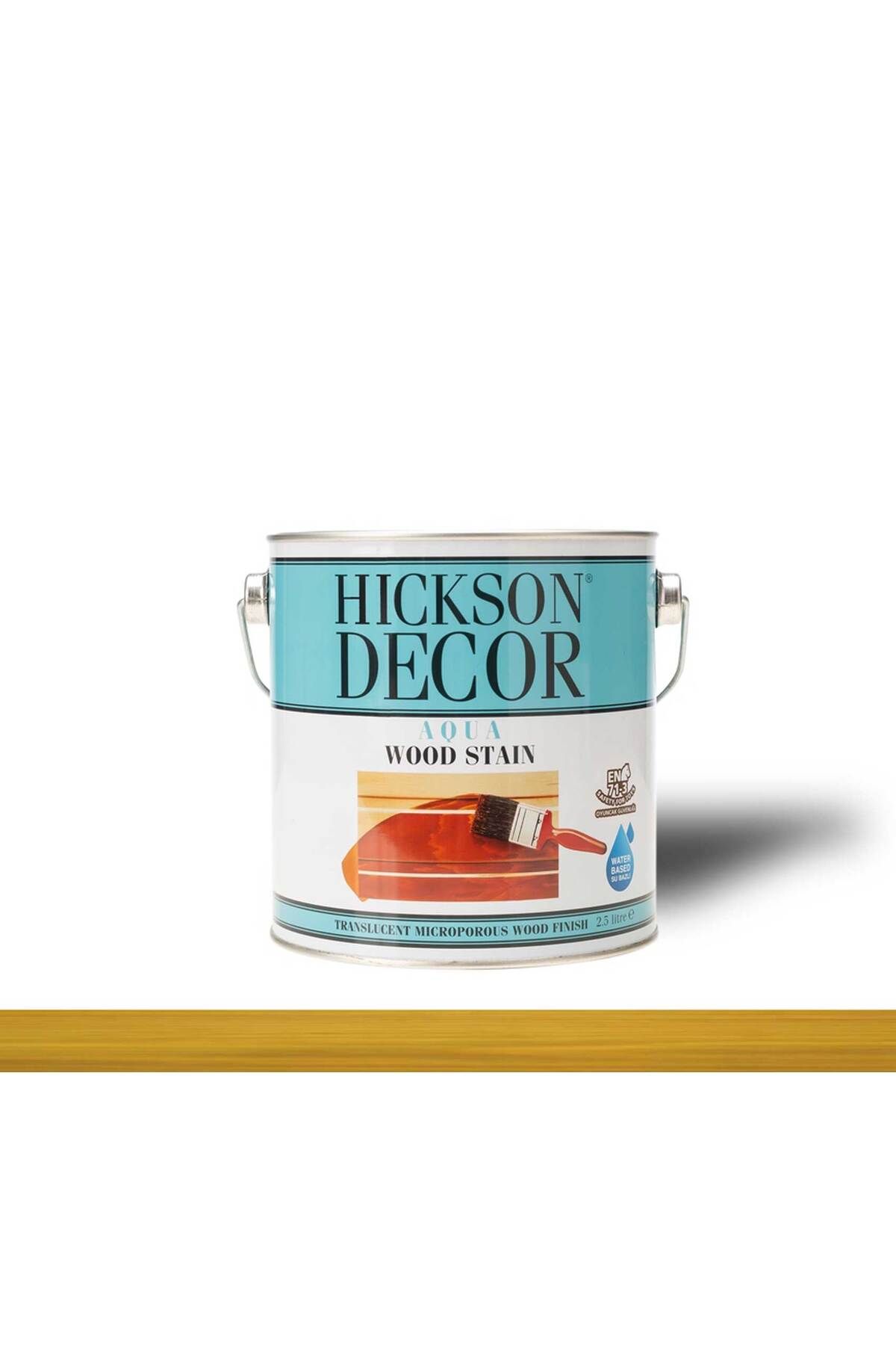 Hemel Hickson Decor Ultra Aqua Wood Stain - Su Bazlı Renkli Ahşap Vernik