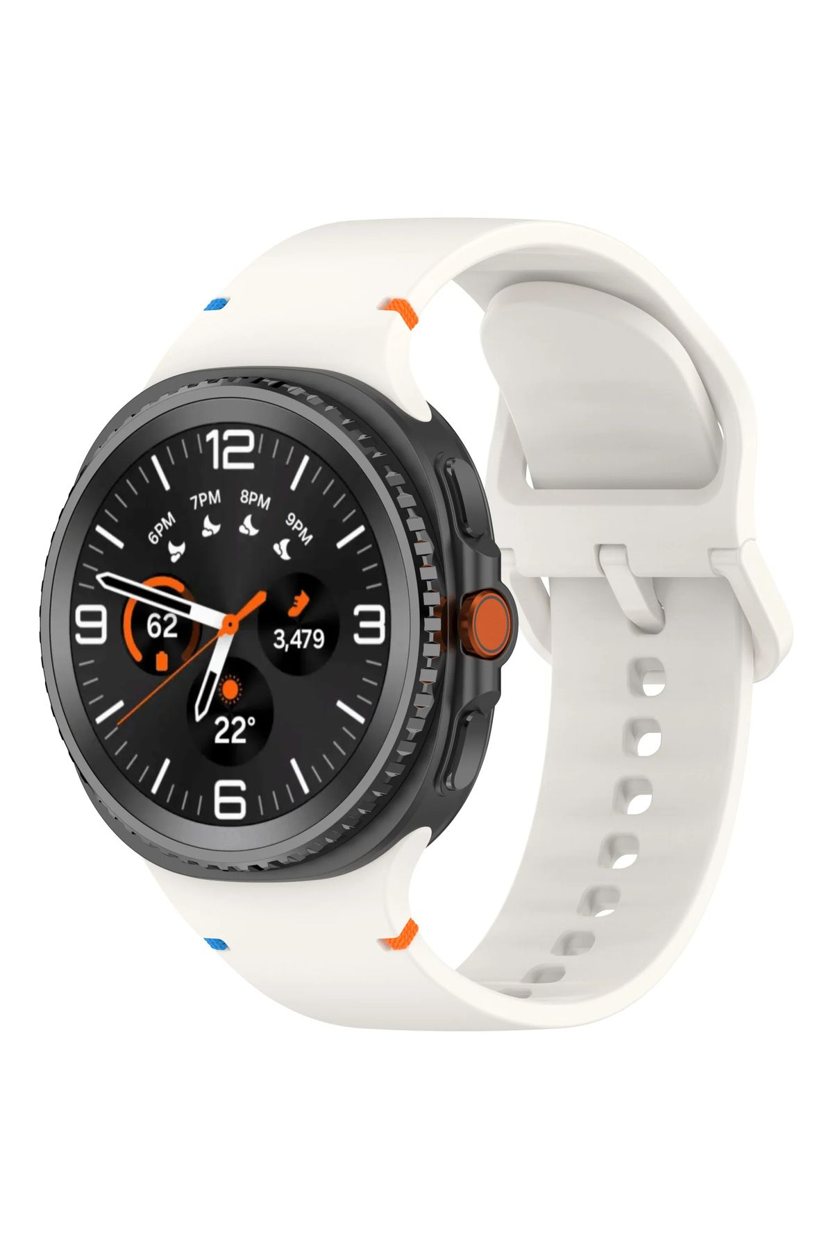MMPSHOP Watch 7 / 8 Ultra Uyumlu Sprtive Silikon Akıllı Saat Kordon