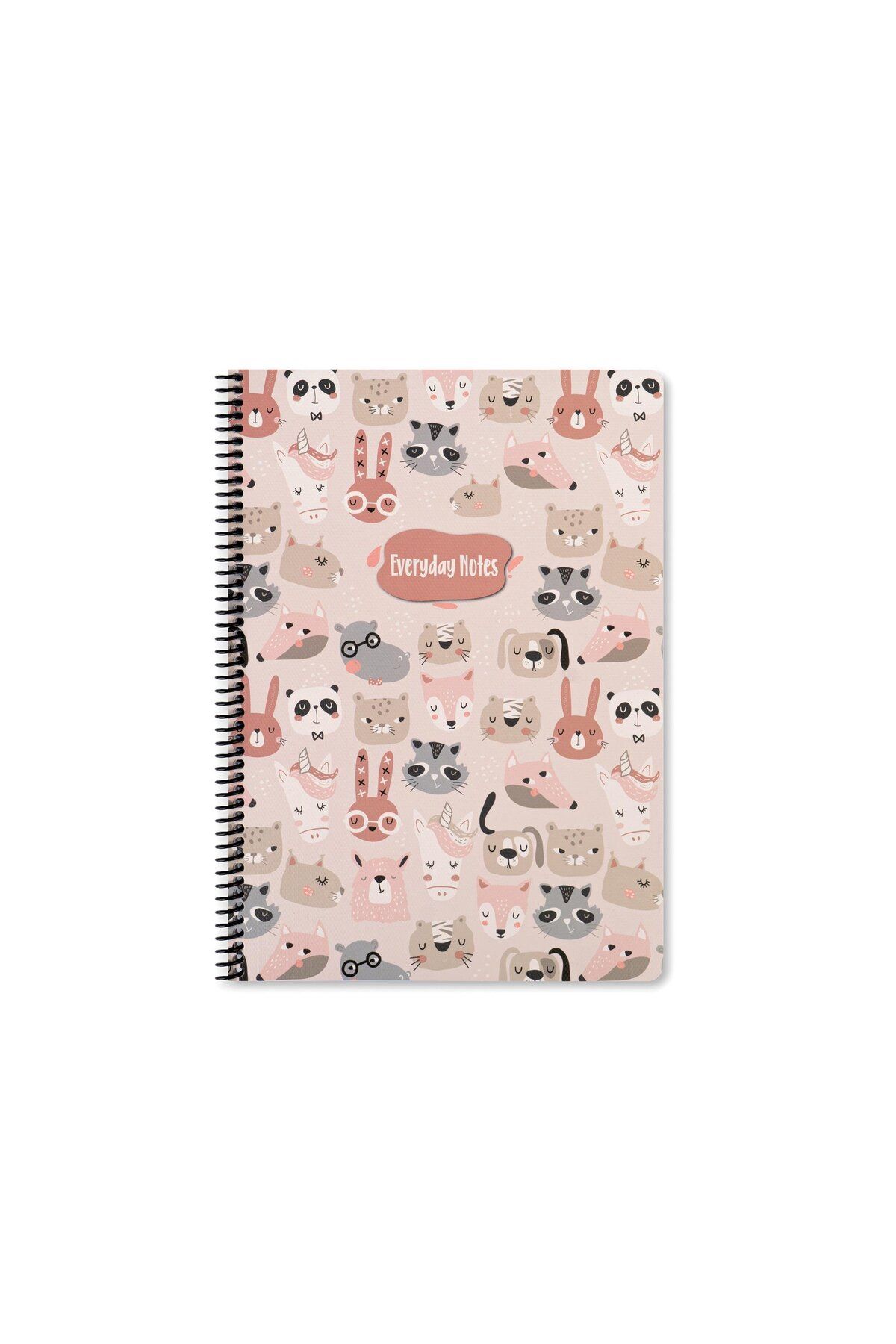 Keskin Colors Keskin Color Animal Friends Çizgili Defter (16.5 x 22.5 cm)