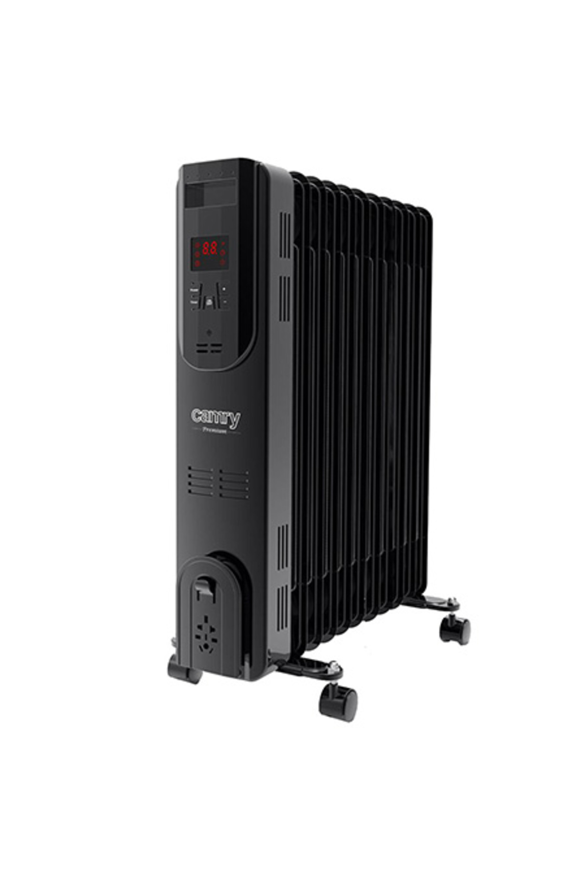 Feature Readiator CAMRY CR 7813 11-Element 2500W Oil-Filled Radiator with Remote Control ...