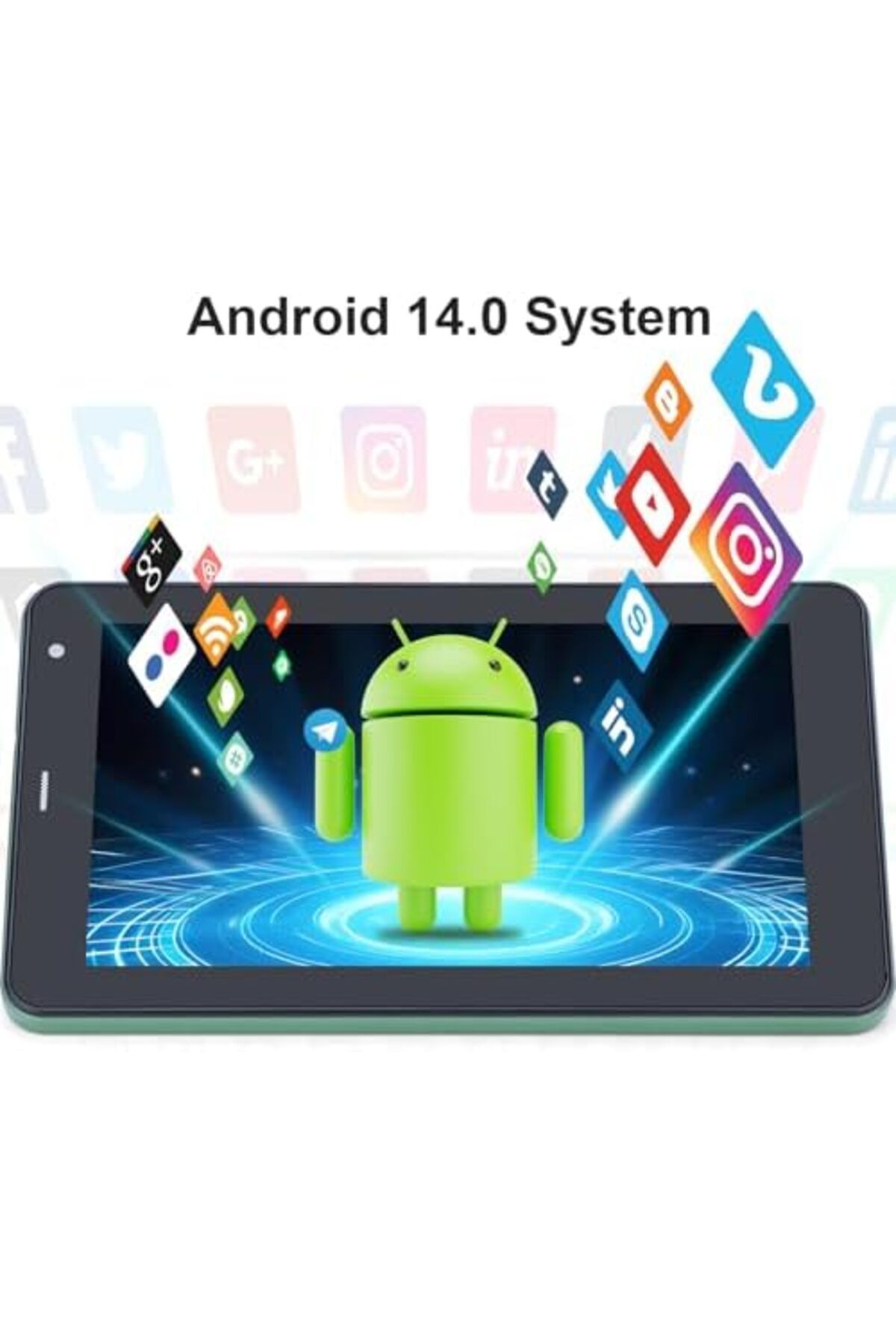 CIDEA-C idea 5G LTE with SIM Card Slot Tablet, 7 Inch Android 12 Tablet, 6GB RAM, 128GB ROM, Expandable to 6
