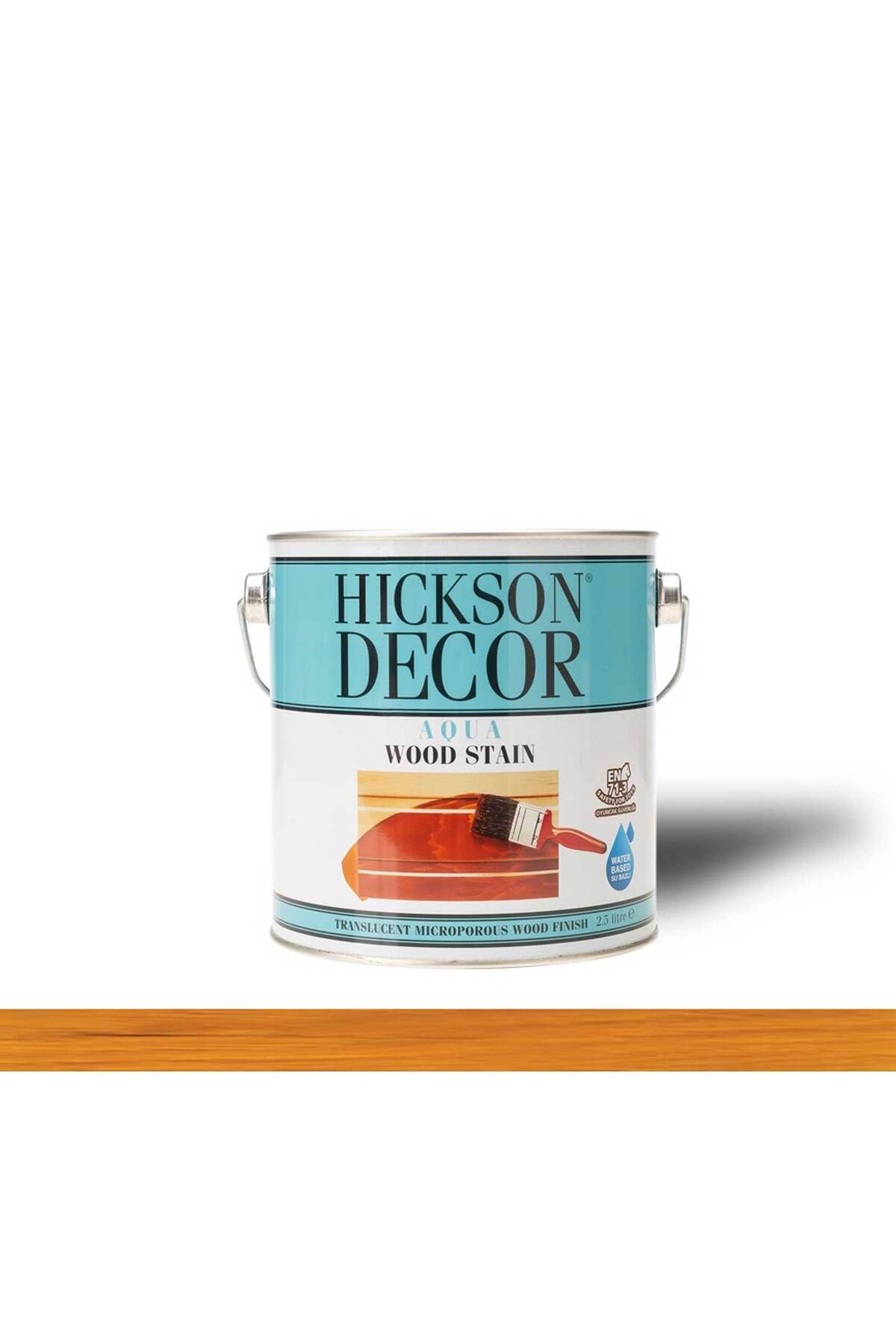 Hemel Hickson Decor Ultra Aqua Wood Stain - Su Bazlı Renkli Ahşap Vernik