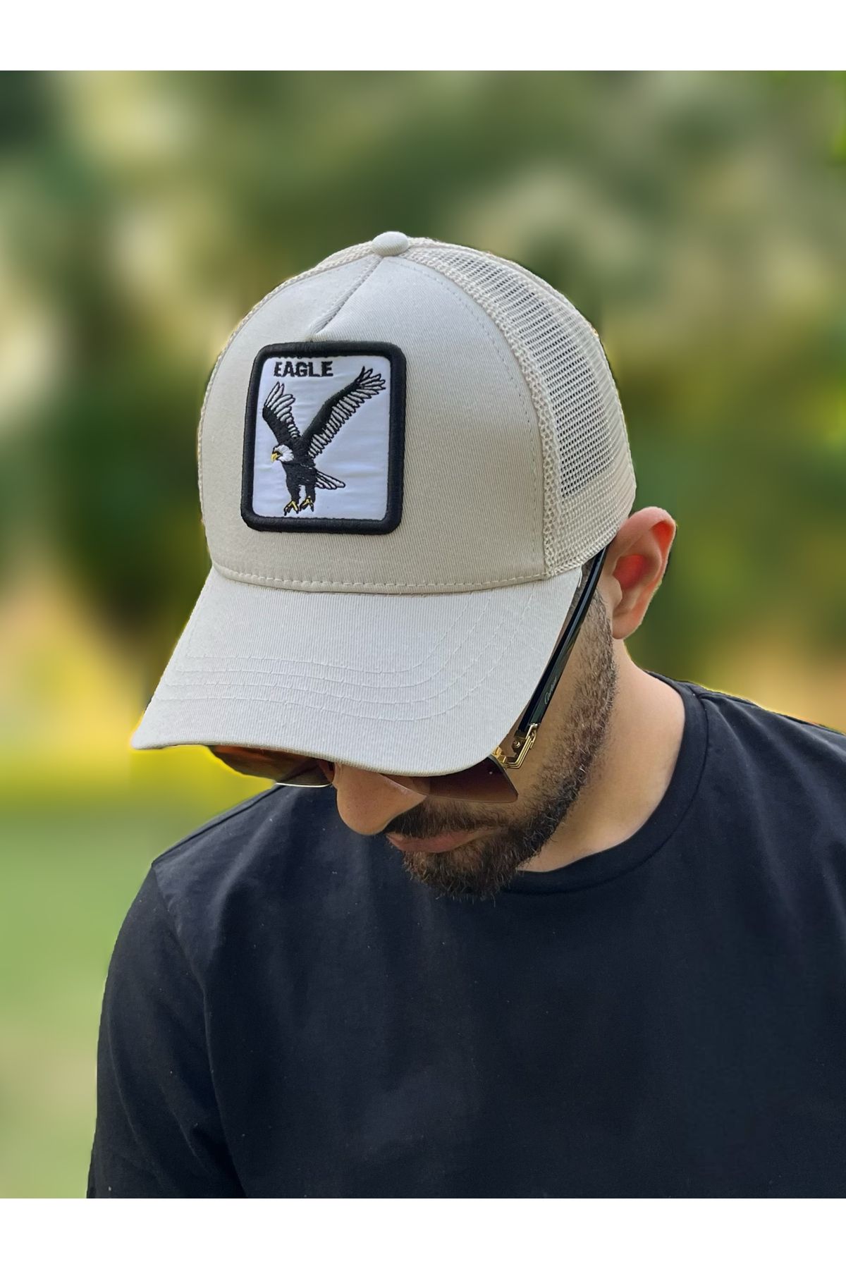 ZERAMİNE Bej Şapka Unisex Model Ayarlanabilir