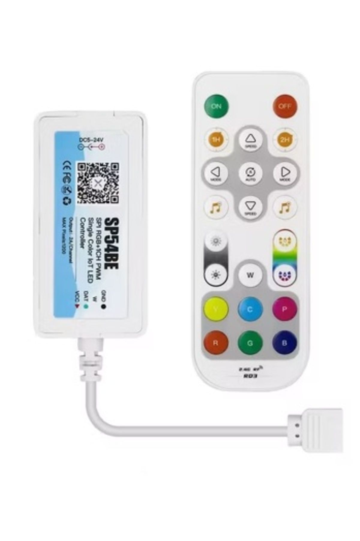 Forlife 12-24V Wİ-Fİ + BLUETOOTH RGB PİXEL LED KUMANDASI ( SESE DUTARLI )