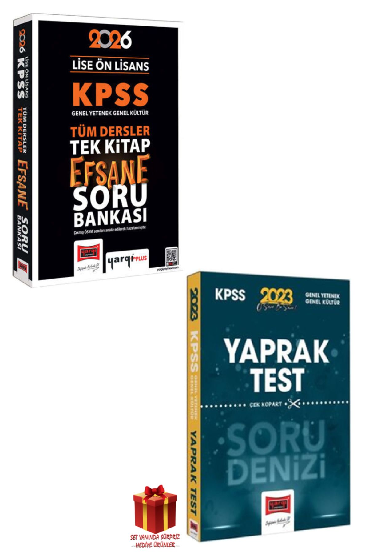 Yargı Yayınları 2026 Yargı Lise Ön Lisans Tüm Dersler Efsane Soru Bankası+GYGK Yaprak Test