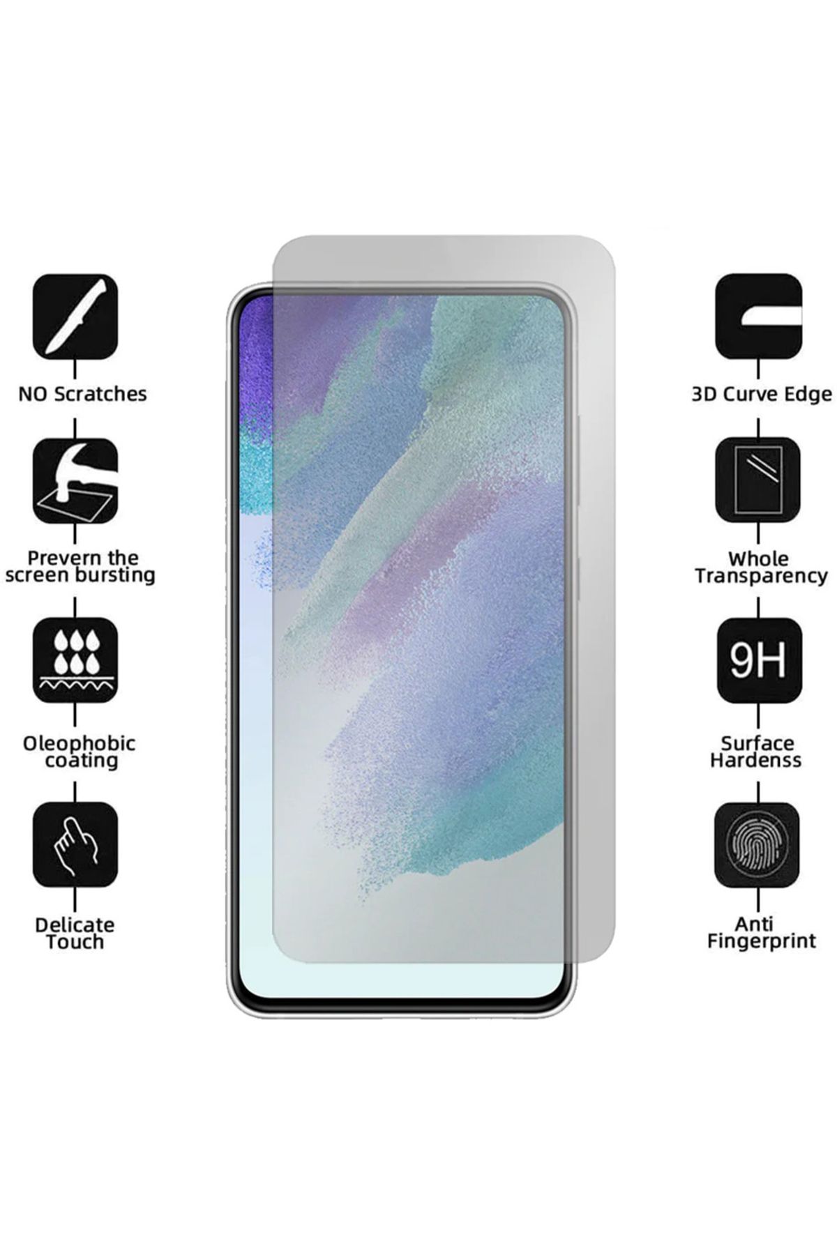 FONIX-InvisiFlex Matte Screen Protector compatible with OnePlus 13R, Anti-Reflection, Anti-Glare, Ideal Protection, 2