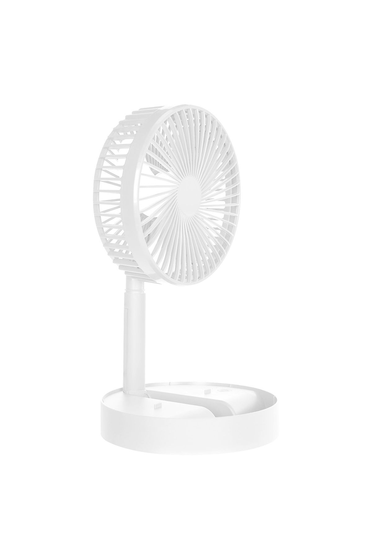 Wexta Ws-108 Beyaz Taşınabilir Döner Başlıklı Şarjlı El Ve Masaüstü Soğutucu Fan Pervane Vantilatör