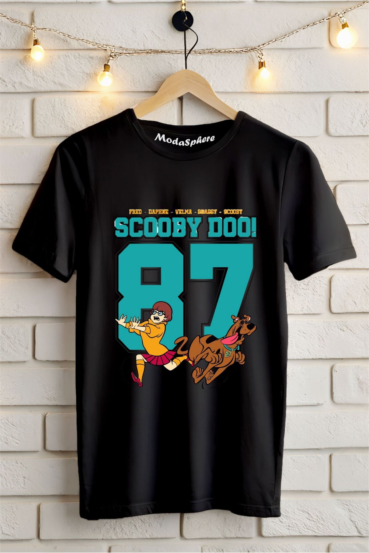 ModaSphere SCOOBY DOO 87 Baskılı Unisex Tişört