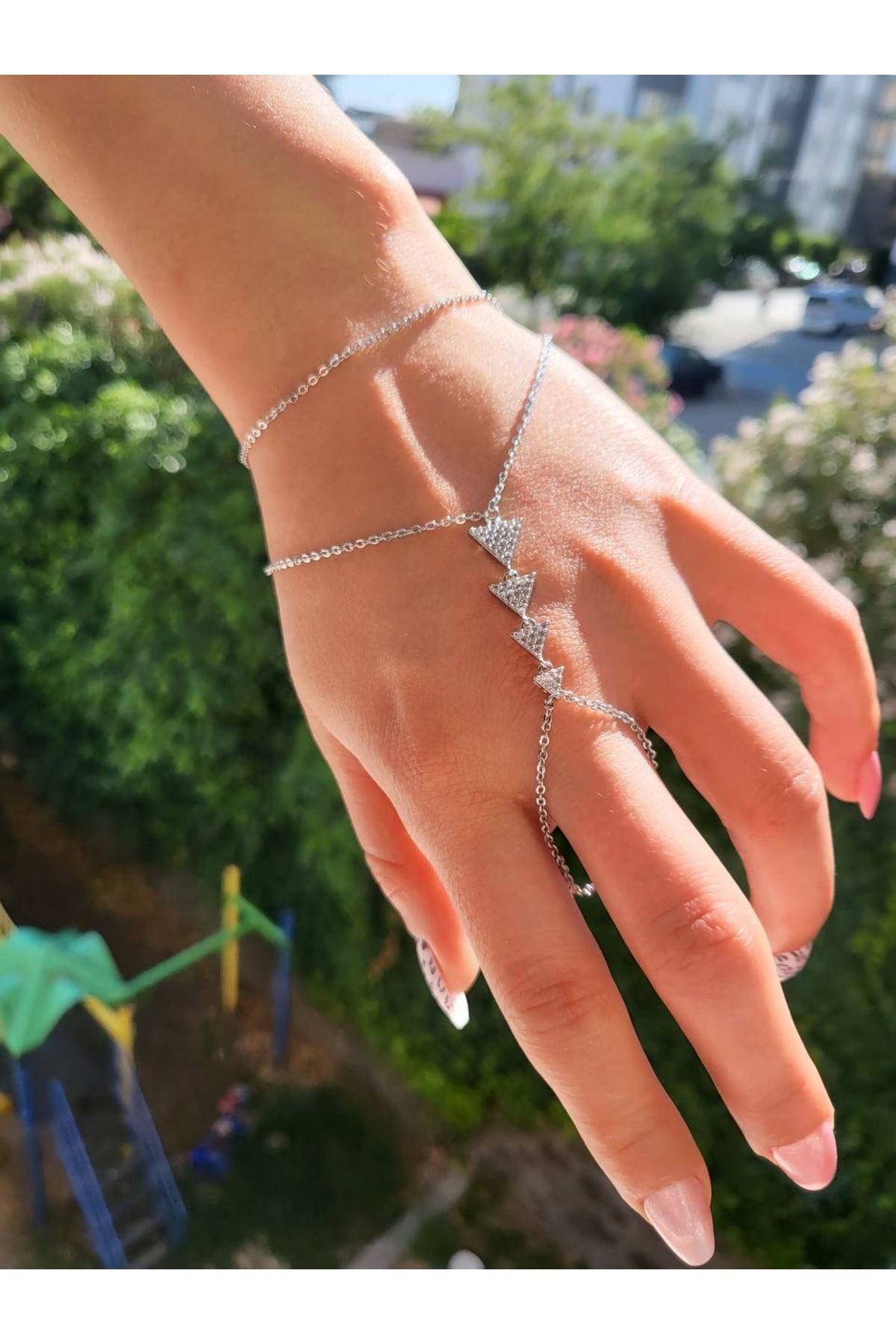 Butik Pramit gümüş renk şahmeran