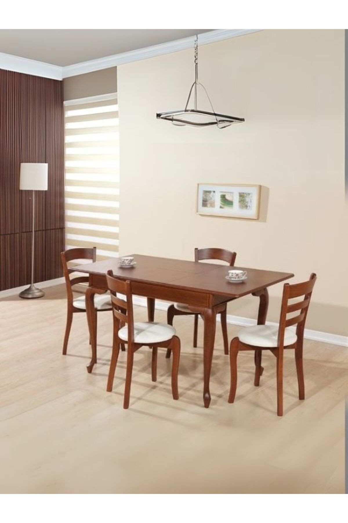 Gazzini Furniture Rustik Açılır Yemek Masası 90x140