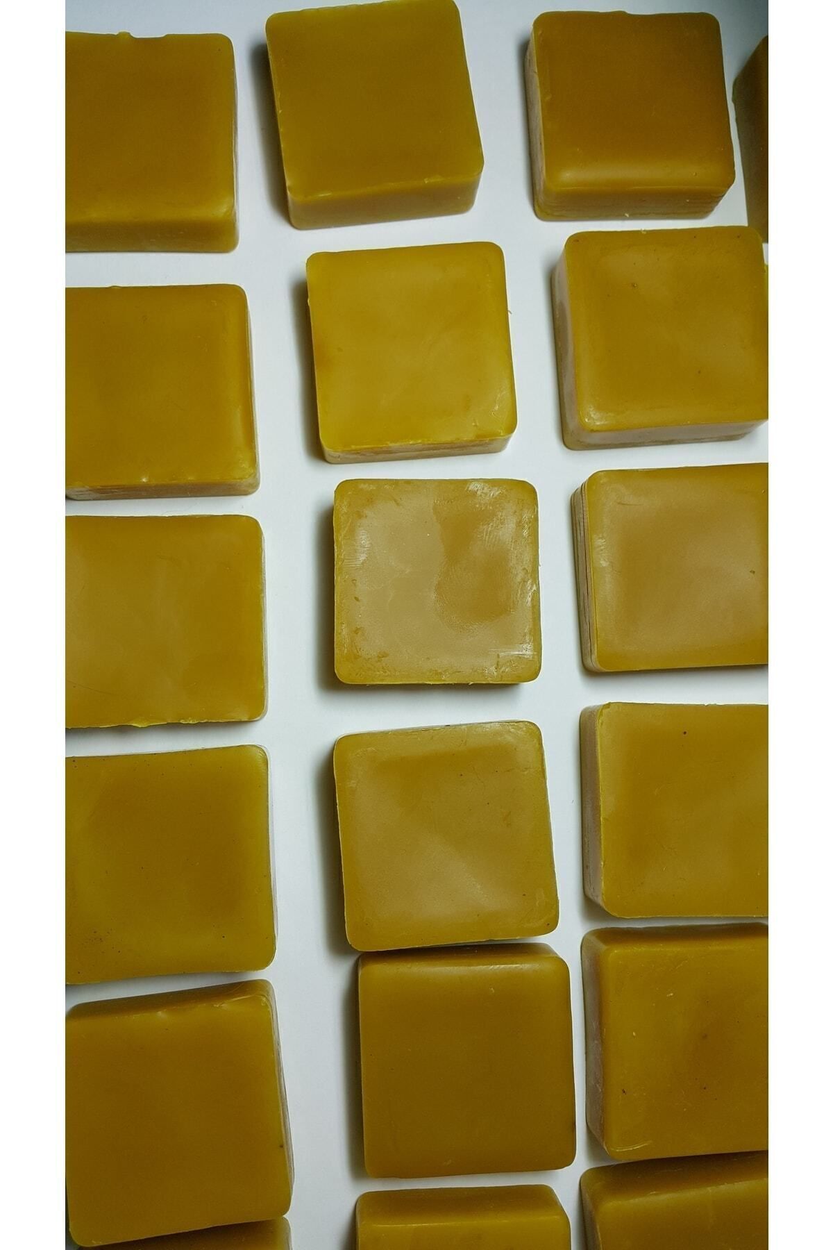 DEKORANLA Organik Süzülmüş 300 Gr. Balmumu Külçe, Doğal ve Saf Altın Renkli Ürün