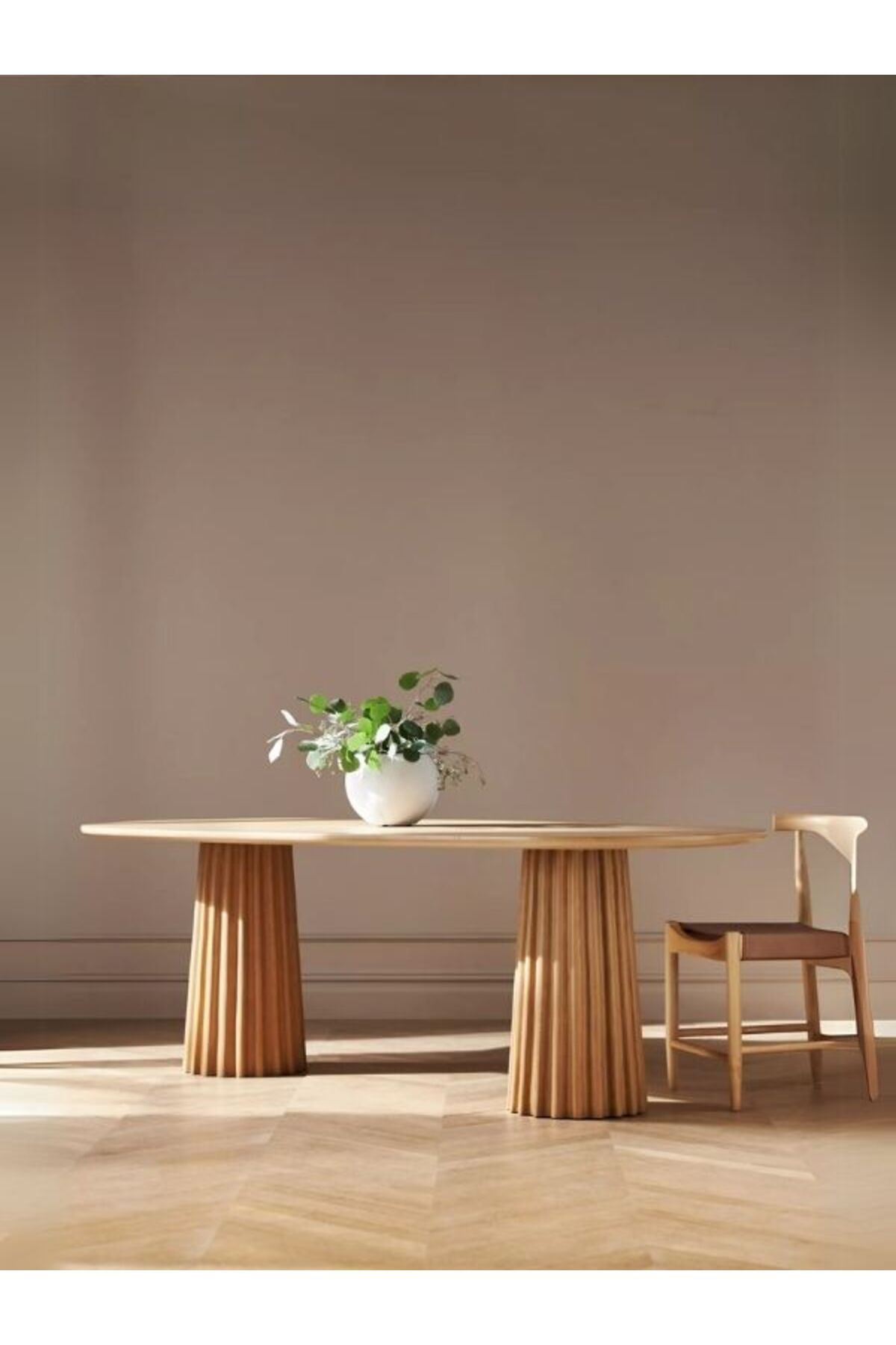 Gazzini Furniture Luzara Bohem Ahşap Yemek Masası 90x180