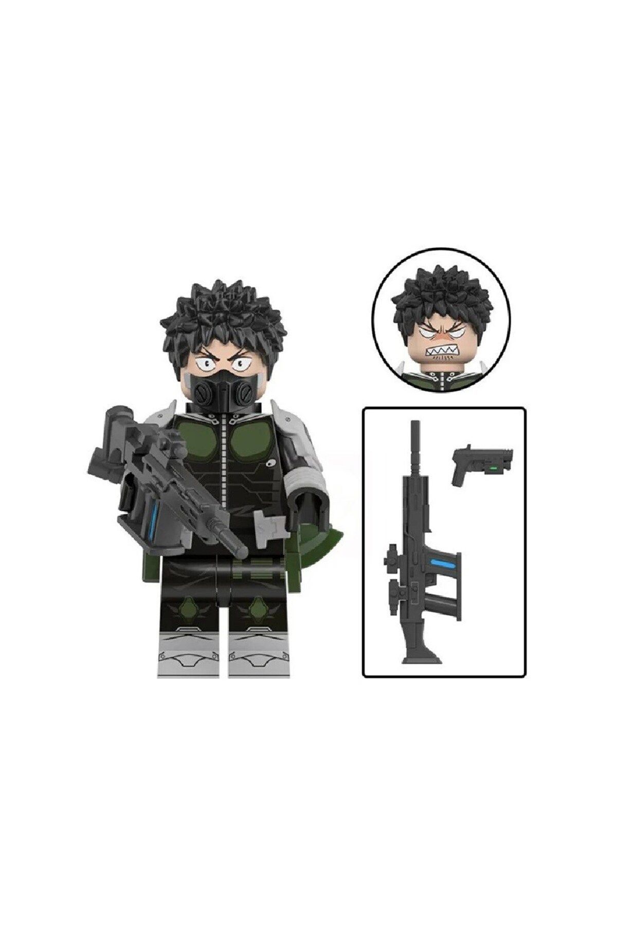 myminitoys Kaiju No. 8 anime mini figür Kafka Hibino J-100E