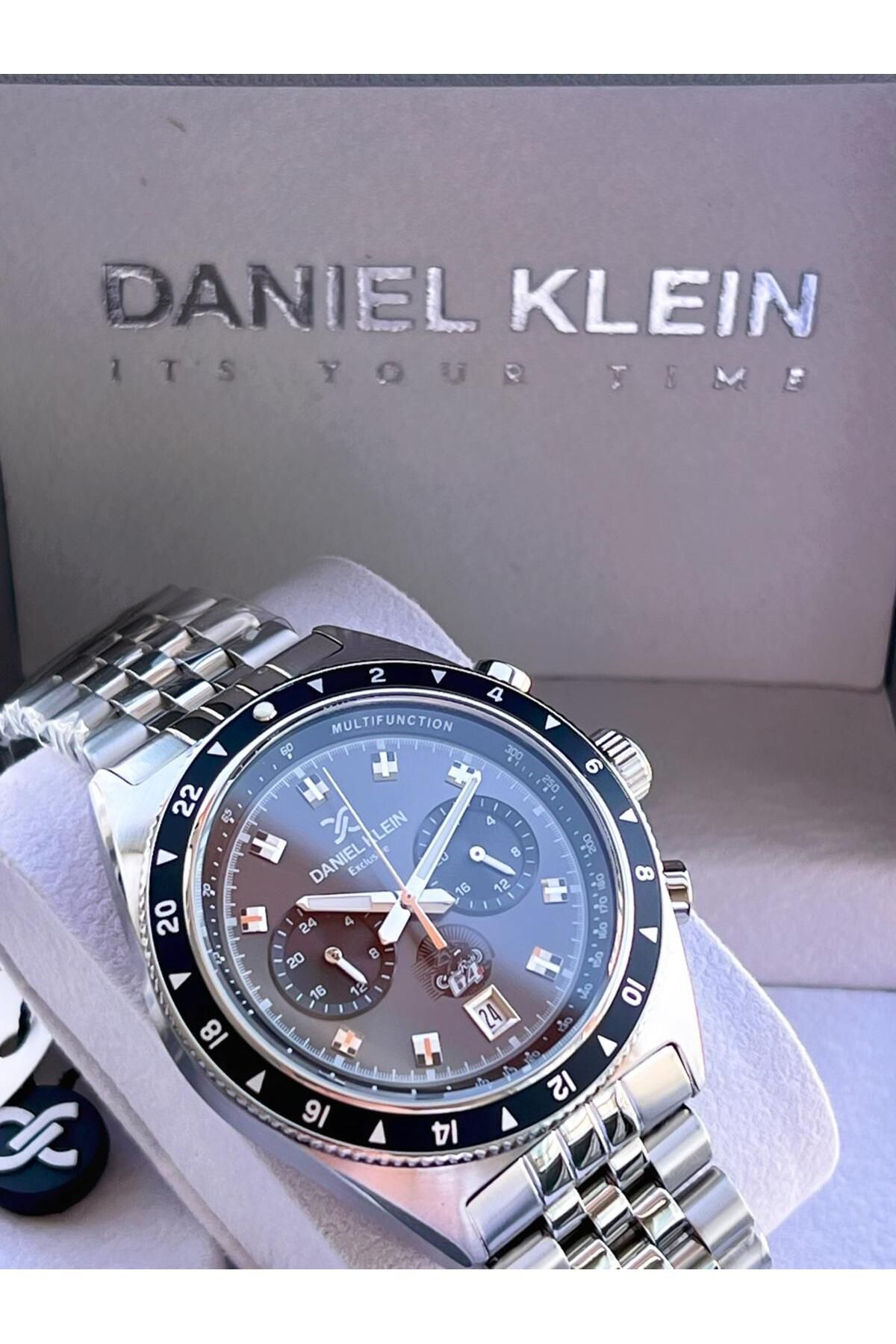 Daniel Klein İç Fonksiyonları Aktif 30 Mt Suya Dayanıklı 2 Yıl Garantili Erkek Kol Saati FG.13994.2