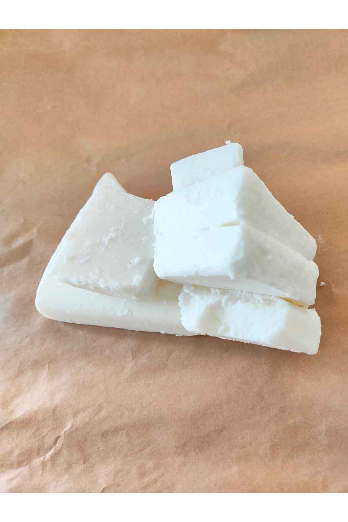DEKORANLA Organik Beyaz Soya Mum, Kokusuz, 250 Gram, Doğal ve Kaliteli Aydınlatma Ürünü