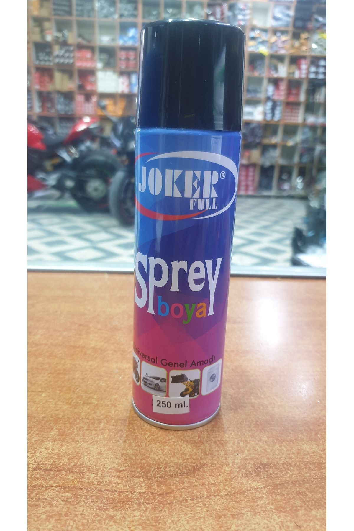 joker full sprey boya (250ml) Mat siyah