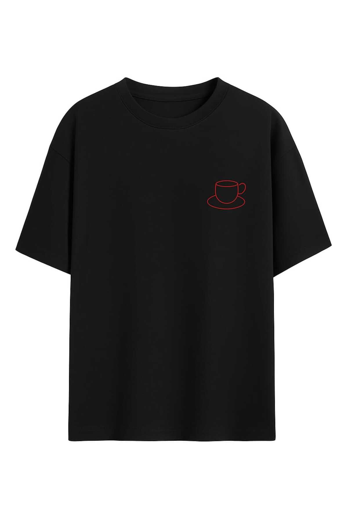 MAGORS GraffTee Unisex Pamuklu Relaxed Fit Yuvarlak Yakalı Baskılı T-shirt