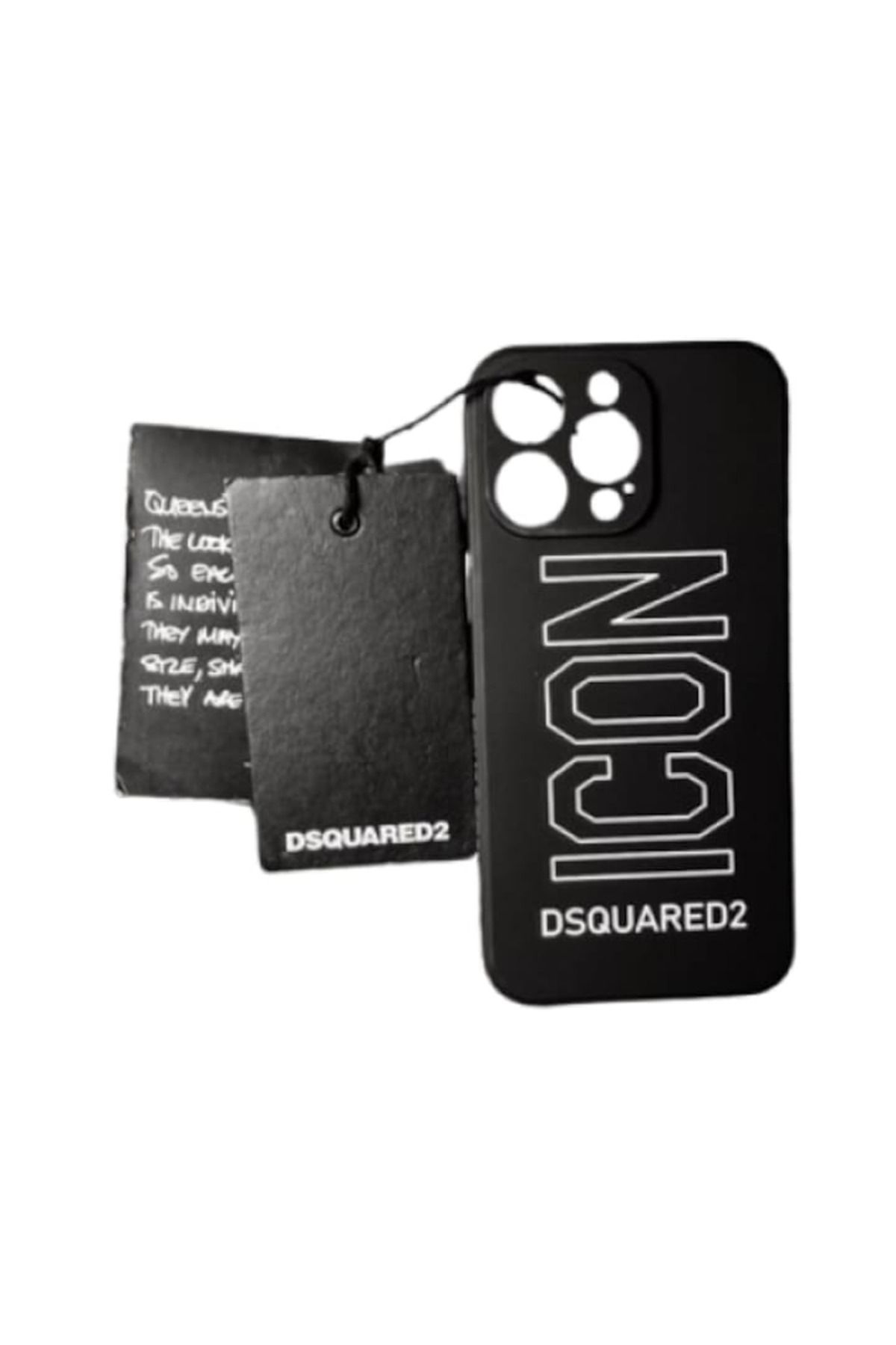 Dsquared-Phone Case compatible with iPhone 15 Plus, Icon Dsquared2 2