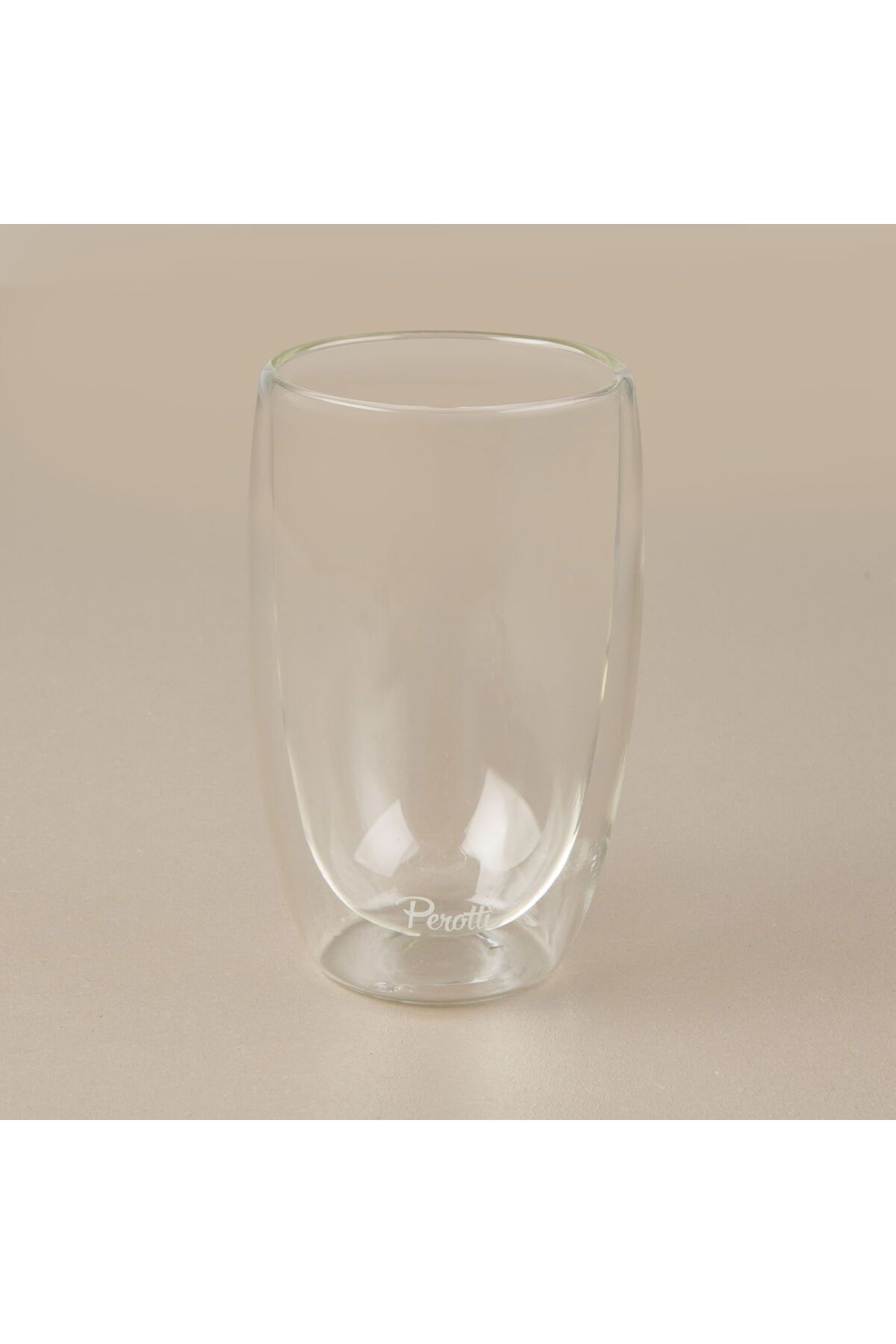 ASPARTAM Çift Cidarlı Latte Bardağı - Şeffaf - 450 ml