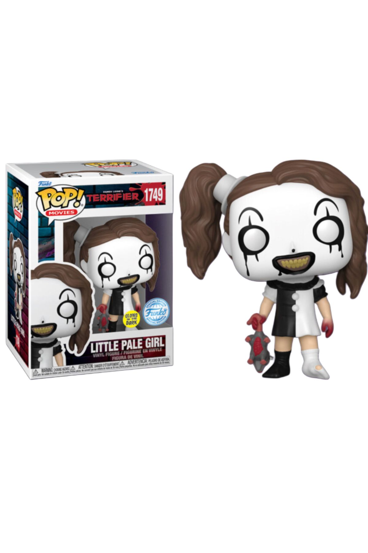 Funko Terrifier 2 - Little Pale Girl Glow in the Dark Exclusive Pop! #1749