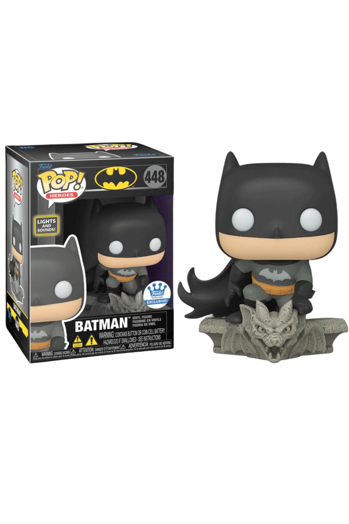 Funko Dc Batman - Batman with Lights & Sounds Exclusive Pop #448