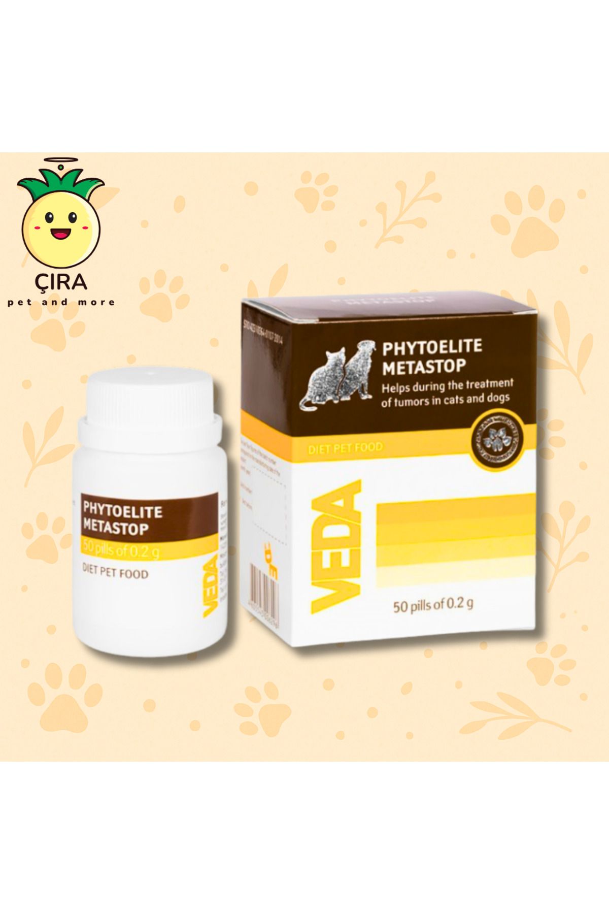 Vedavet PHYTOELITE METASTOP - Bağışıklık Sistemi Destekleyici Bitkisel Takviye