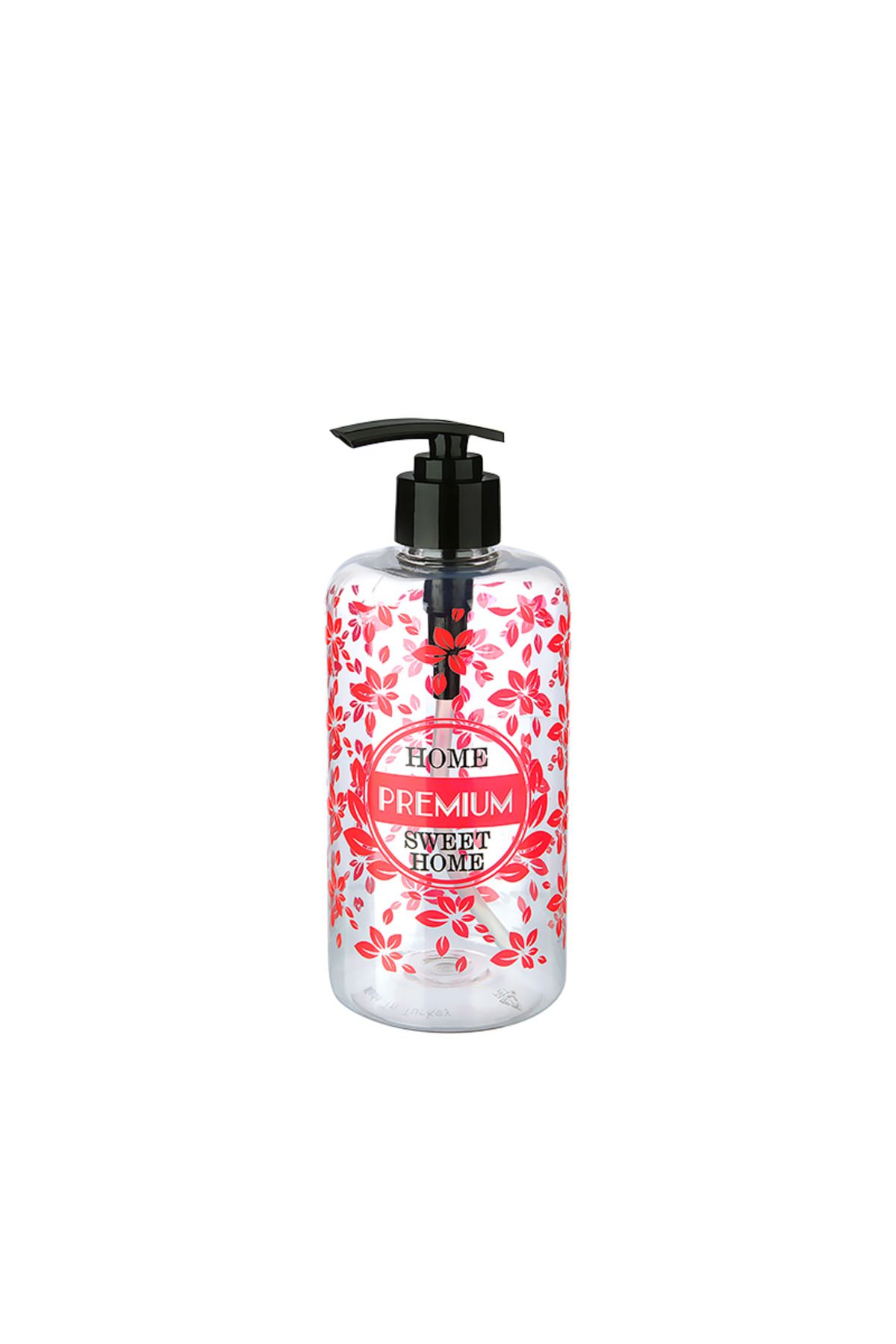 Kanonik Education Şeffaf Sıvı Sabunluk Yuvarlak Plastik Pompalı 500 ML