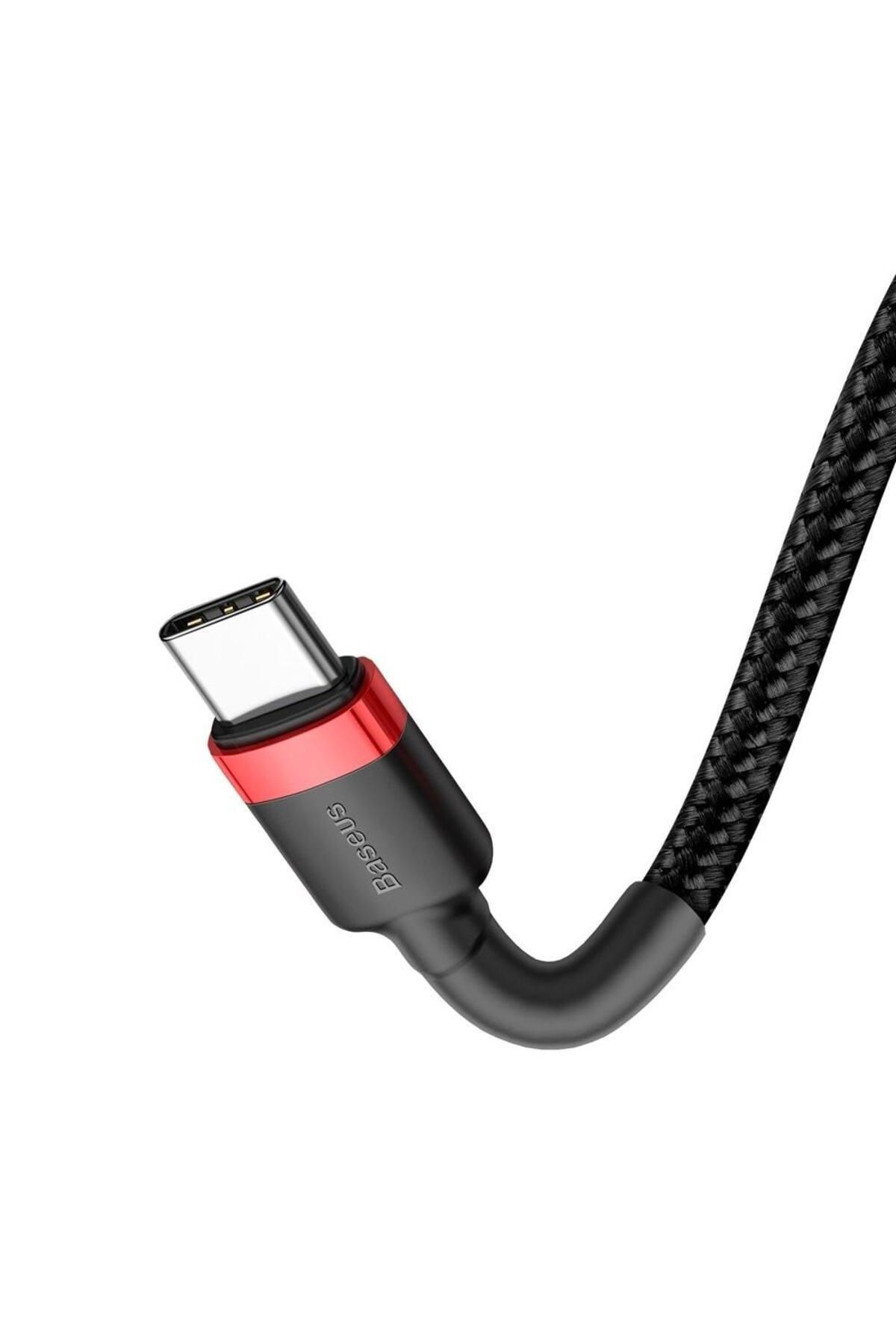 Baseus-BASEUS PD PD2.0 data cable, 60W, USB Type C, 20V, 3A, QC3.0, 1m (Black) 7