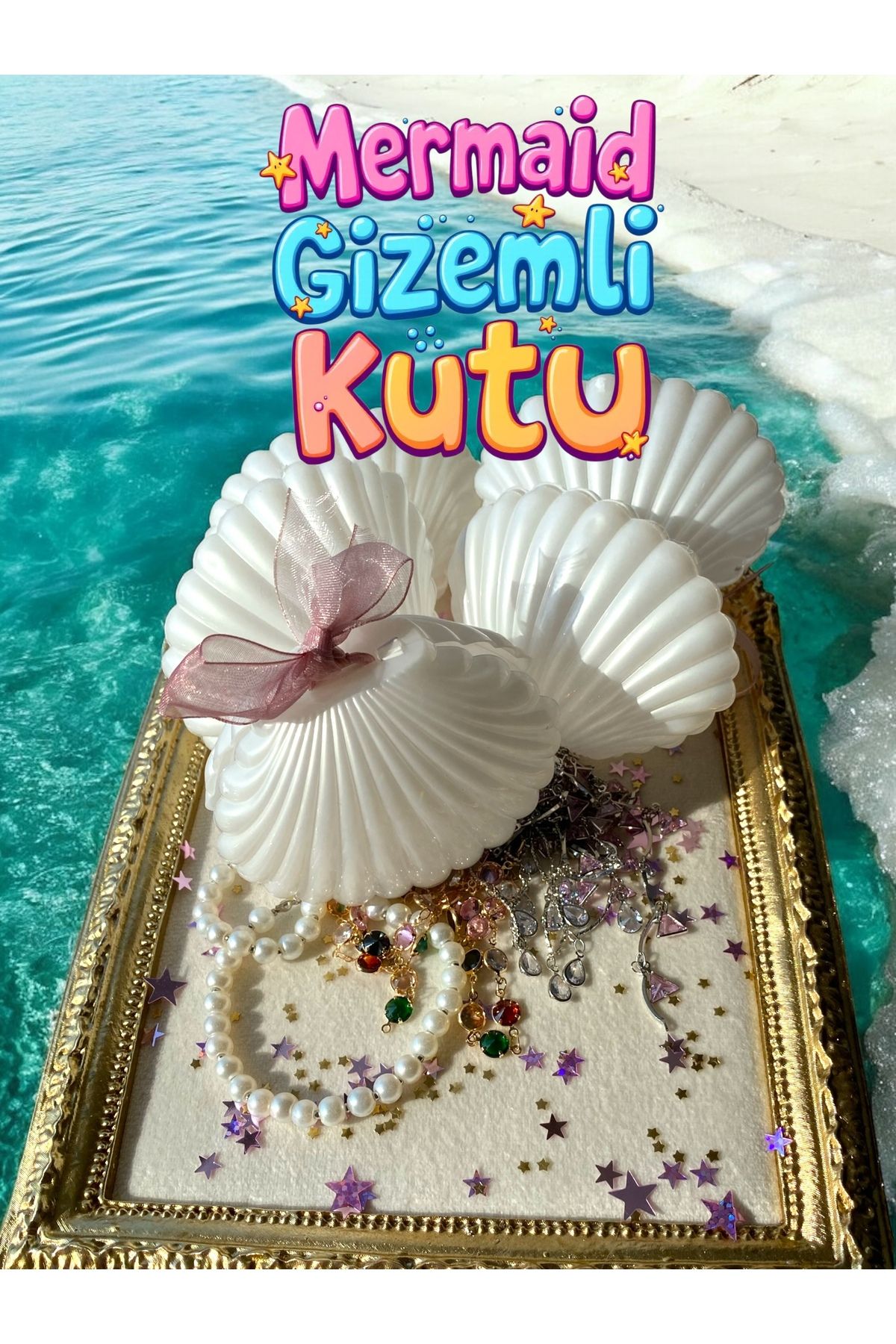 Glowelier “Mermaid” Gizemli Takı Kutusu | Deniz Kızı Hediye