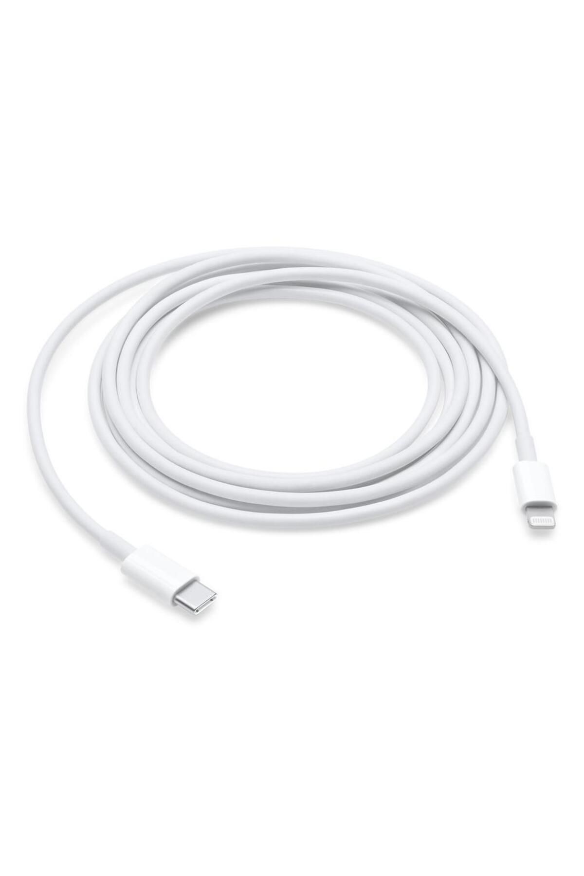 Apple-Cablu de date Apple MW2R3ZM/A, USB-C la Lightning, 2 m (Alb) 1