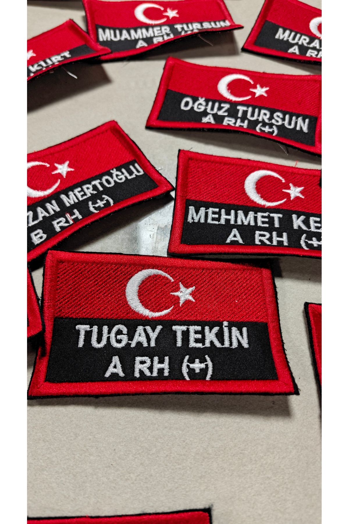 Kübra Nakış Tasarım Kişiye Özel Peç Bayraklı