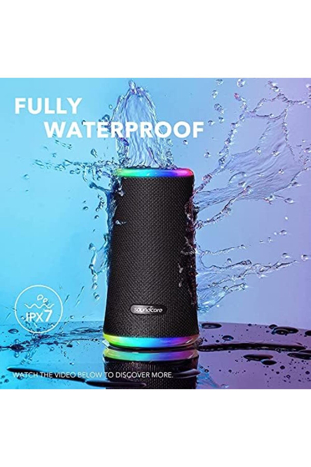 Anker-A3167H11 Soundcore Flare Mini Waterproof Bluetooth Speaker, 12 Hours Play Time, 360 Degree Sou 8