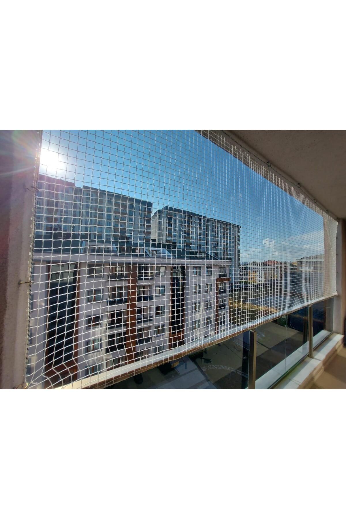 kys file 3.5 mm kalınlığında 4*4 cm göz aralığı 2*20 mt kedi filesi