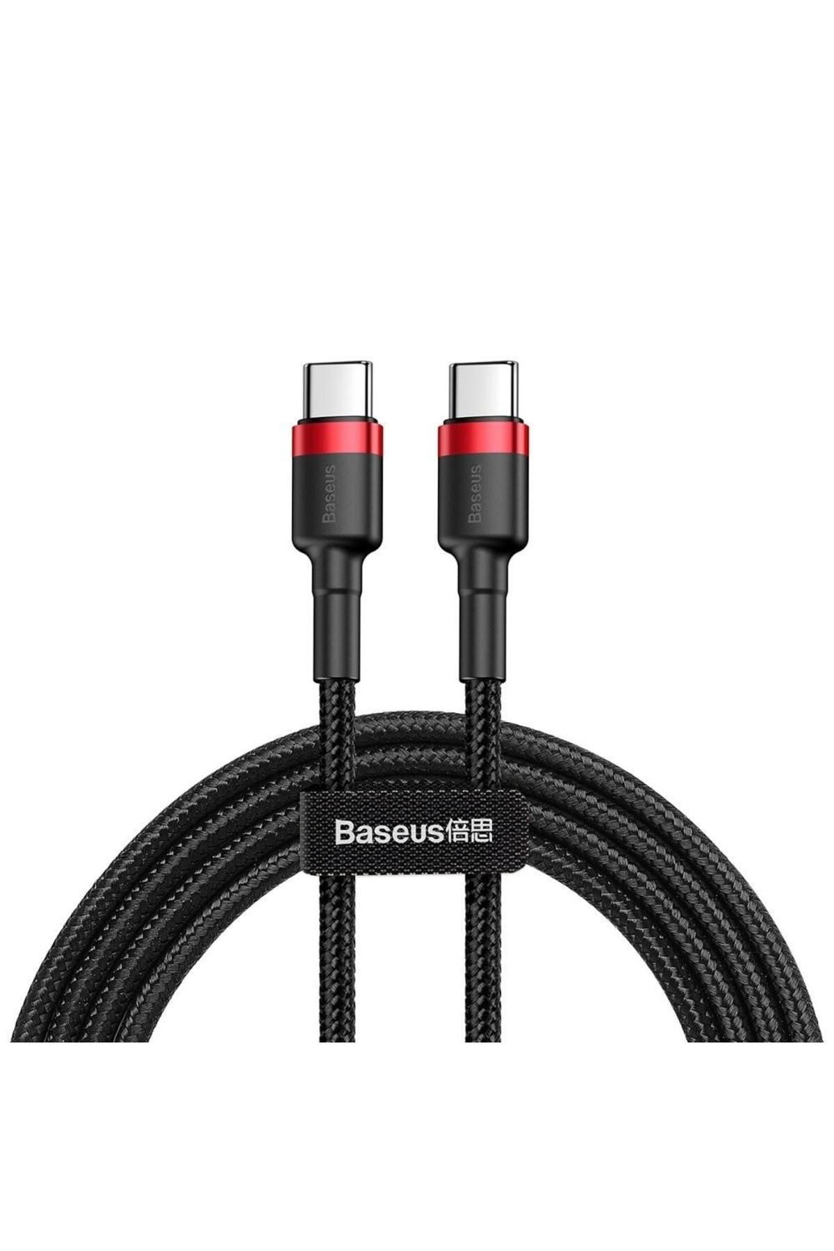 Baseus-BASEUS PD PD2.0 data cable, 60W, USB Type C, 20V, 3A, QC3.0, 1m (Black) 1
