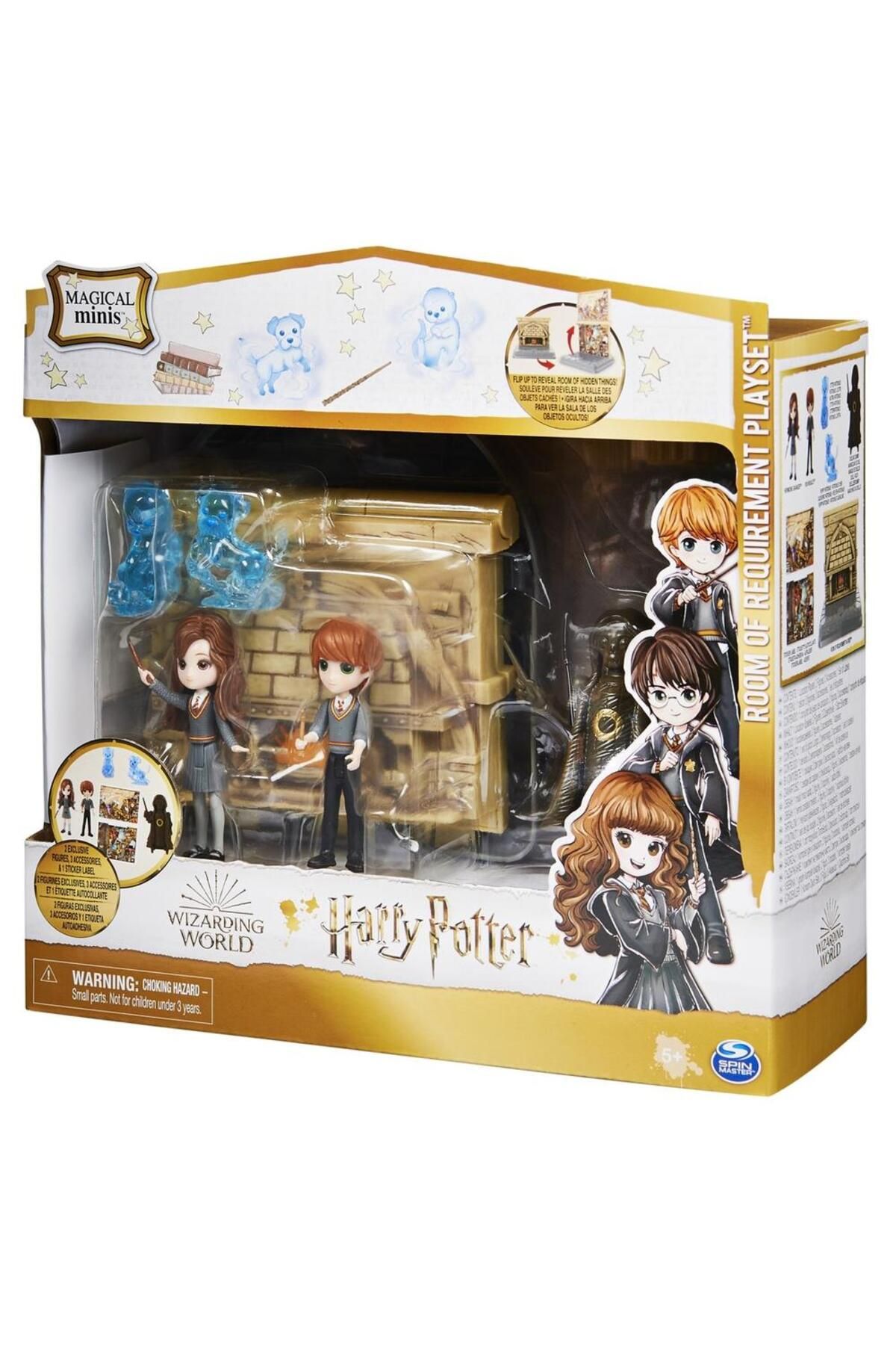 Harry Potter-Harry Potter Playset - Magical Minis, Ron Weasley and Hermione Granger in the Room of Requirement 7