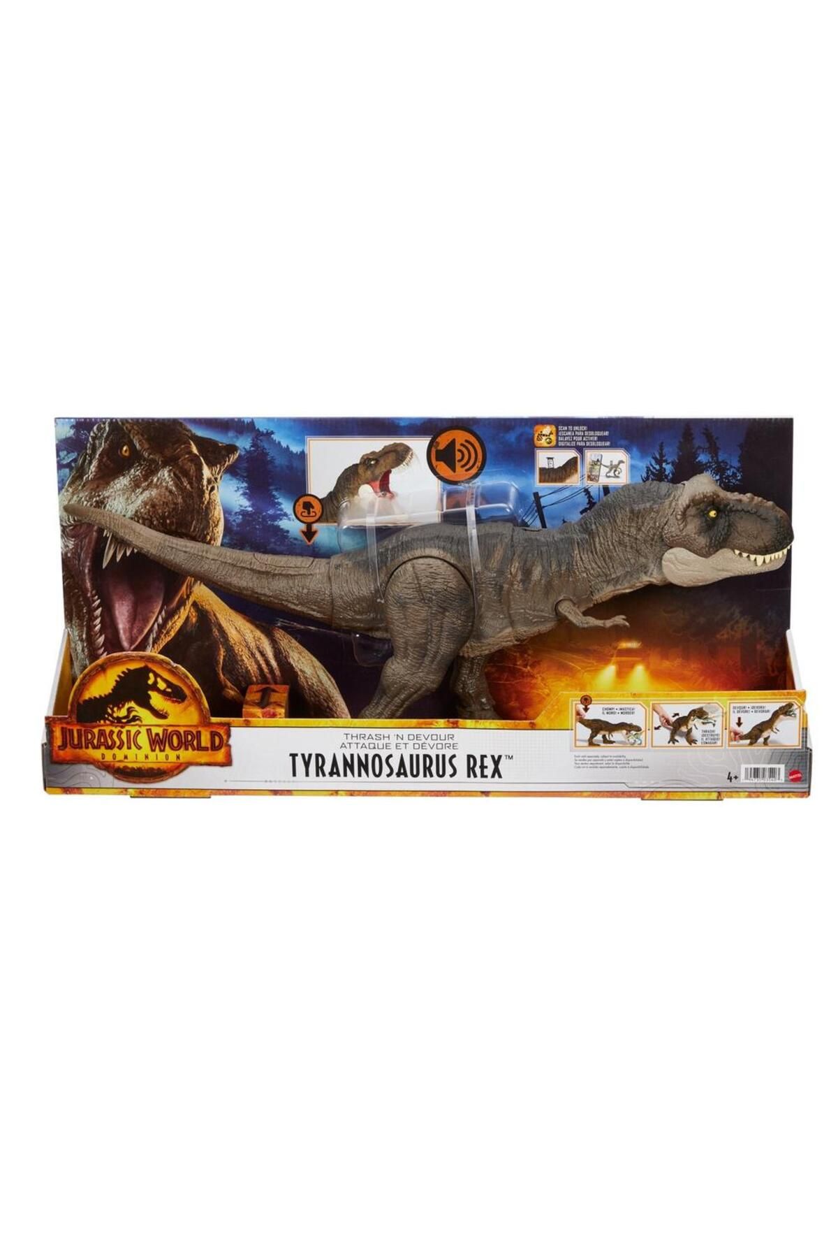 mattel-Figurina - Jurassic World Dominion, Tyrannosaurus Rex 1