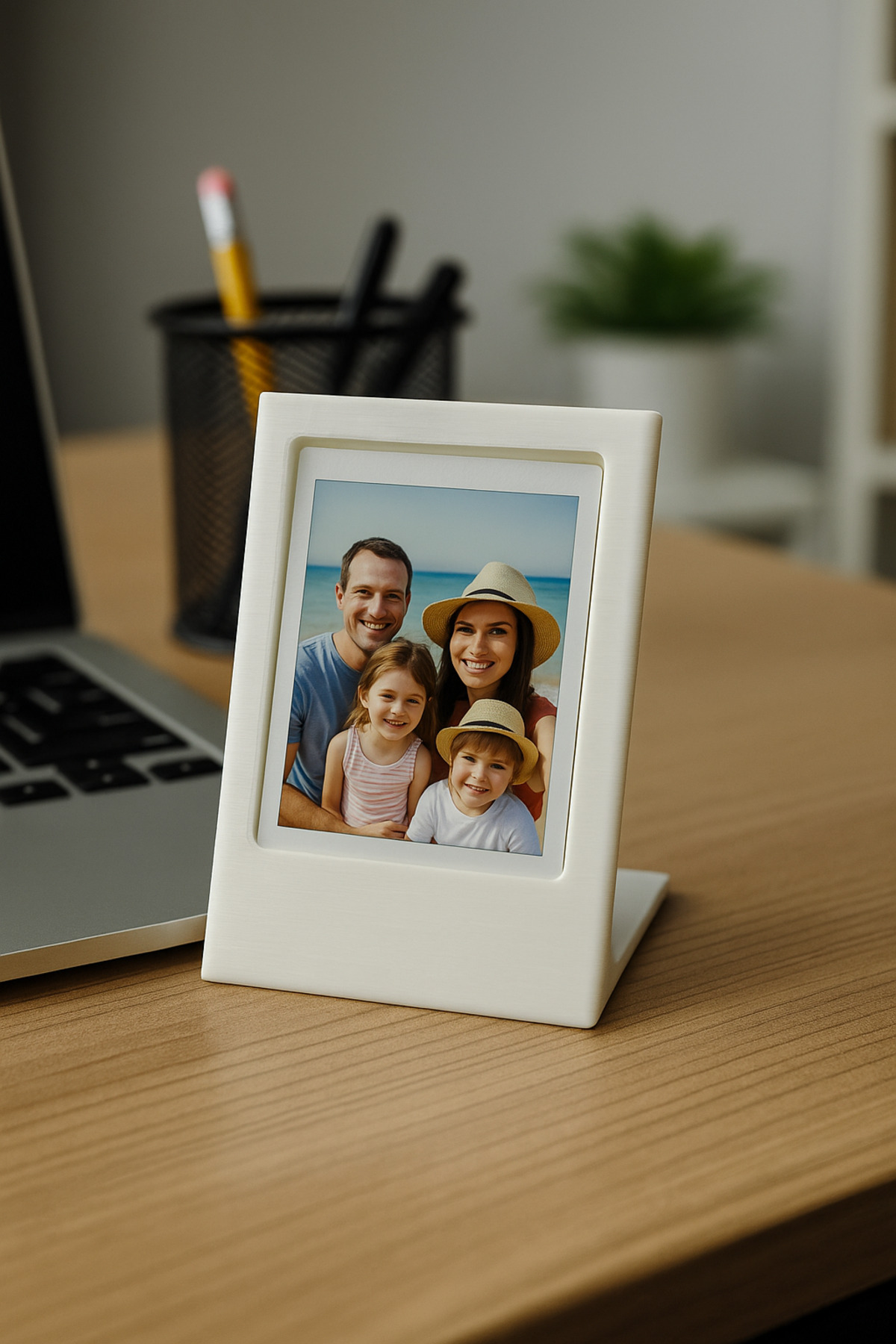 Root Made İnstax Fotoğraf Çerçevesi Minimalist Dekoratif Çerçeve Pembe Kurdela Detaylı Bebek Çerçeve fotoğrafı 6 (önizleme)