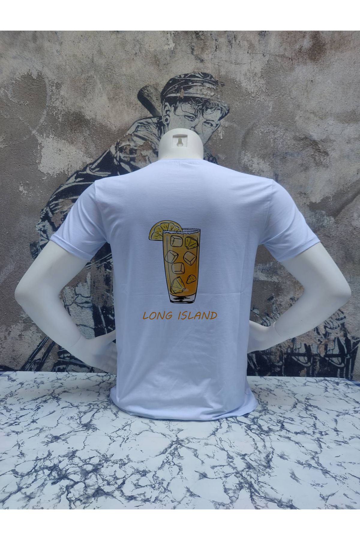 Tuğser Collection LONG ISLAND BASIC T-SHIRT