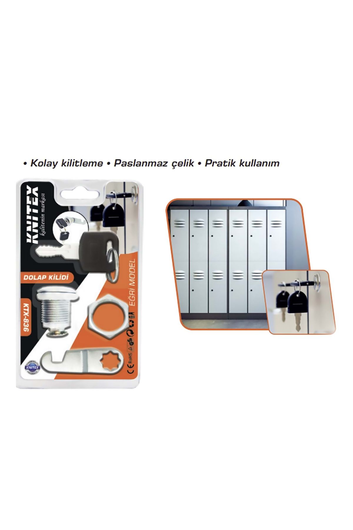 KANDİLLER DOLAP KİLİDİ EĞRİ MODEL DOLAP KİLİTİ