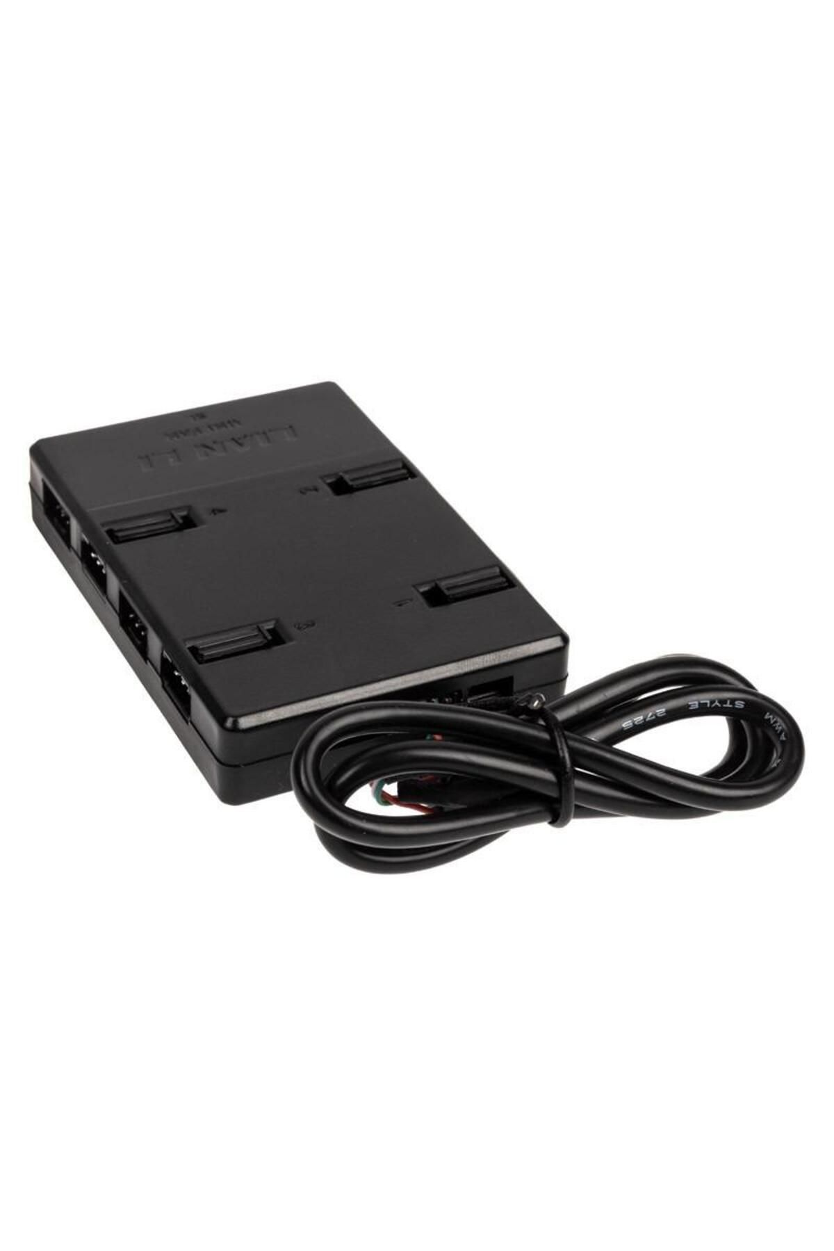 Lian Li-Lian Li SL UNI FAN Controller, L-Connect 3.0, speed and lighting control (Black) 4