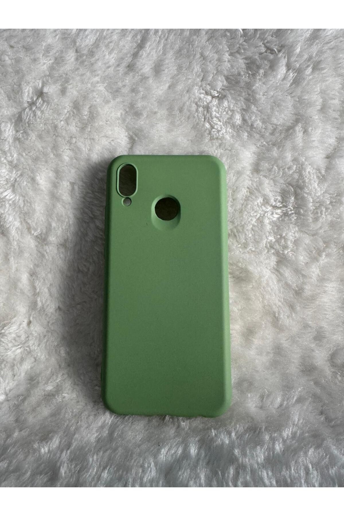 QEM Huawei P20 Lite ile Uyumlu Yumuşak Dokulu Lansman Telefon Kılıfı