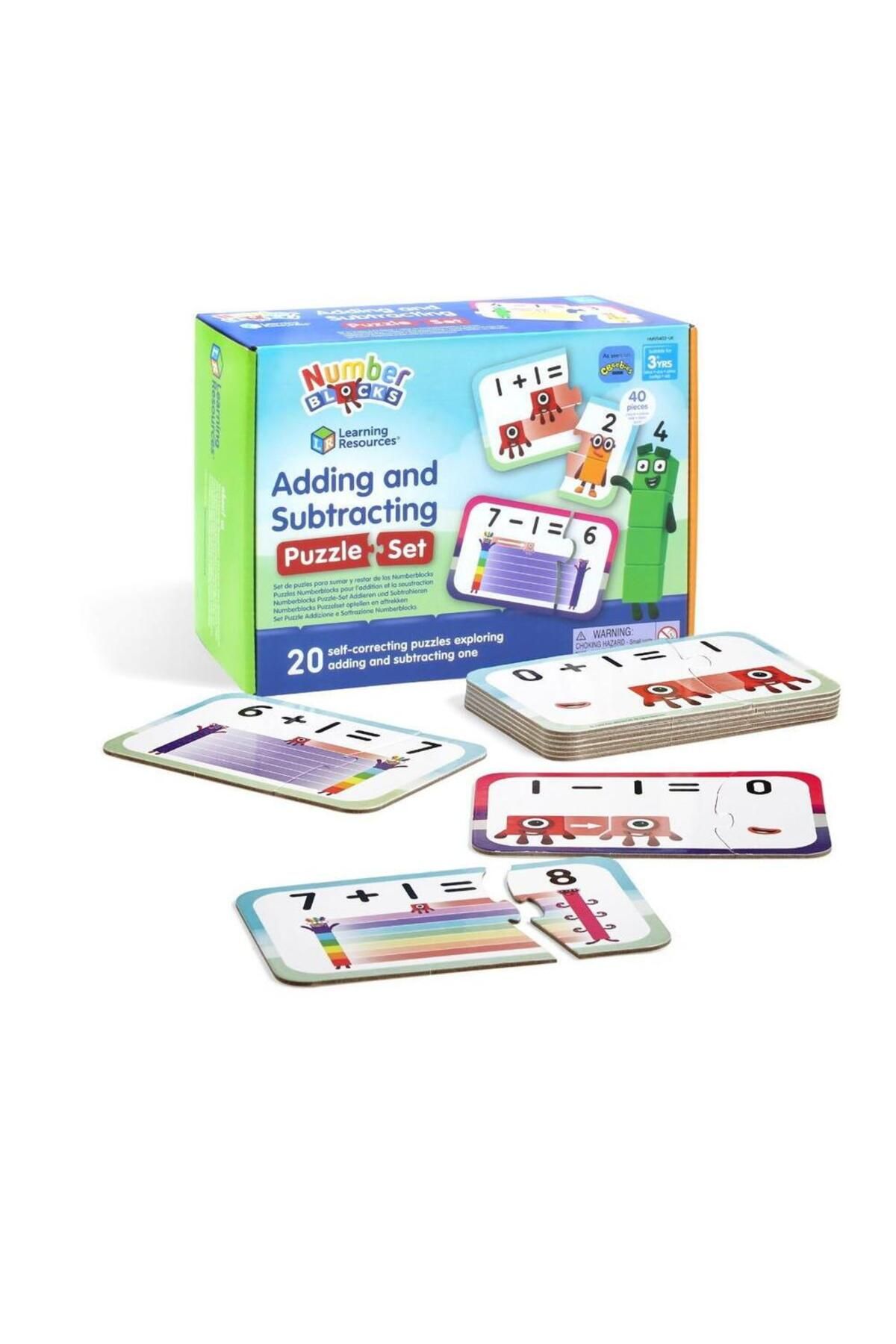 Hand2Mind-Puzzle - Addition and subtraction 1-10 - Numberblocks 1