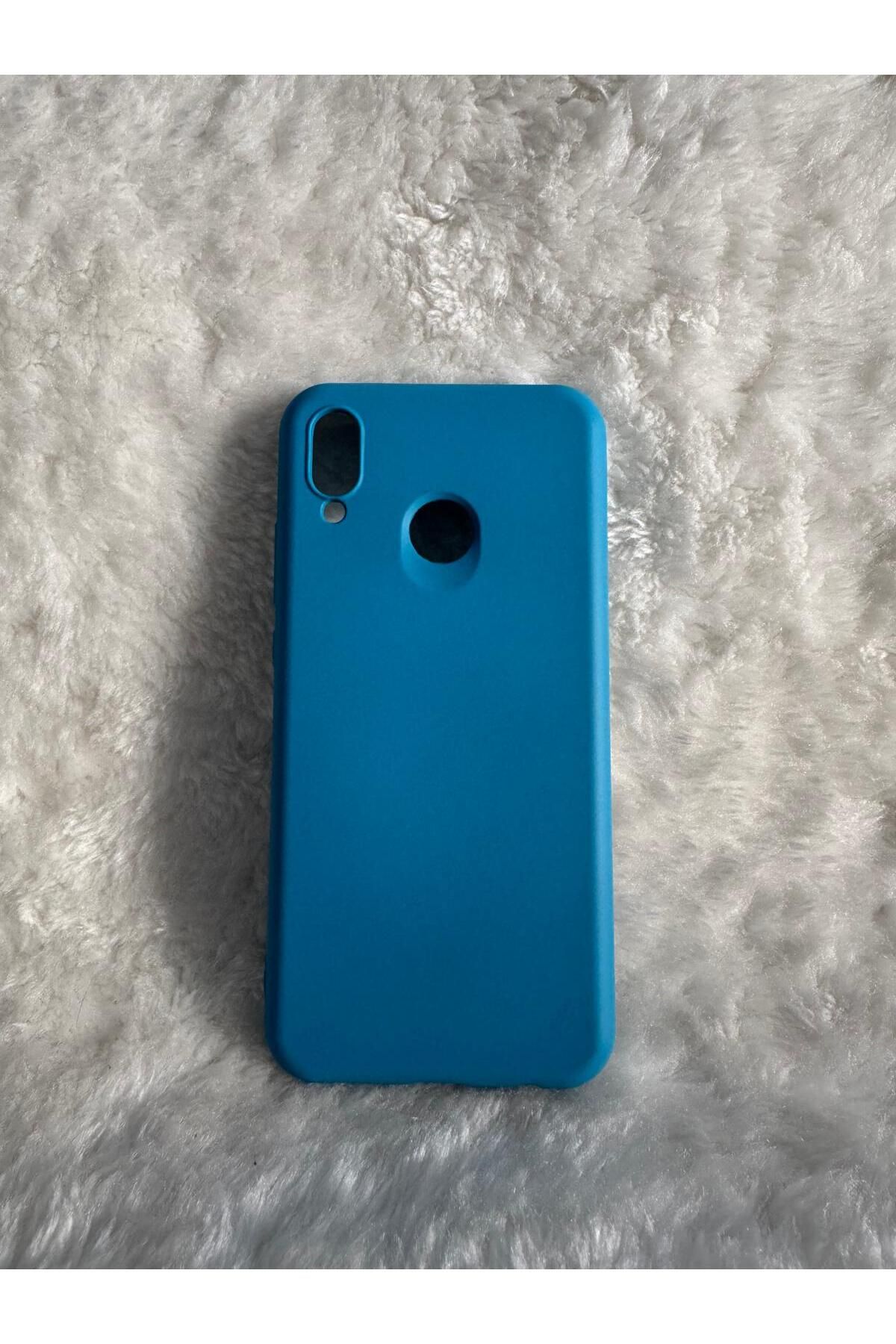 QEM Huawei P20 Lite ile Uyumlu Yumuşak Dokulu Lansman Telefon Kılıfı