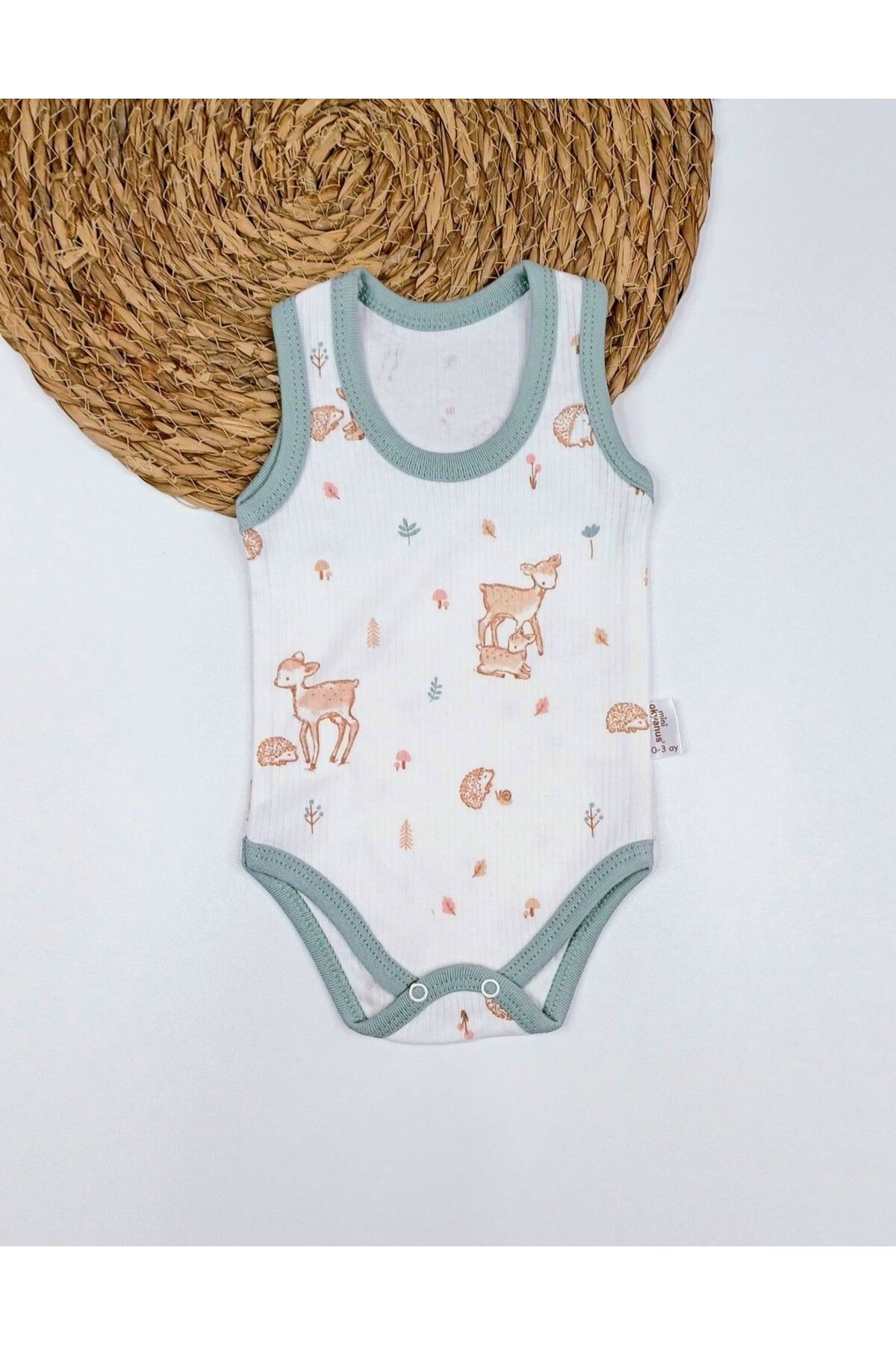 BabyCadde Unisex Çıtçıtlı Body