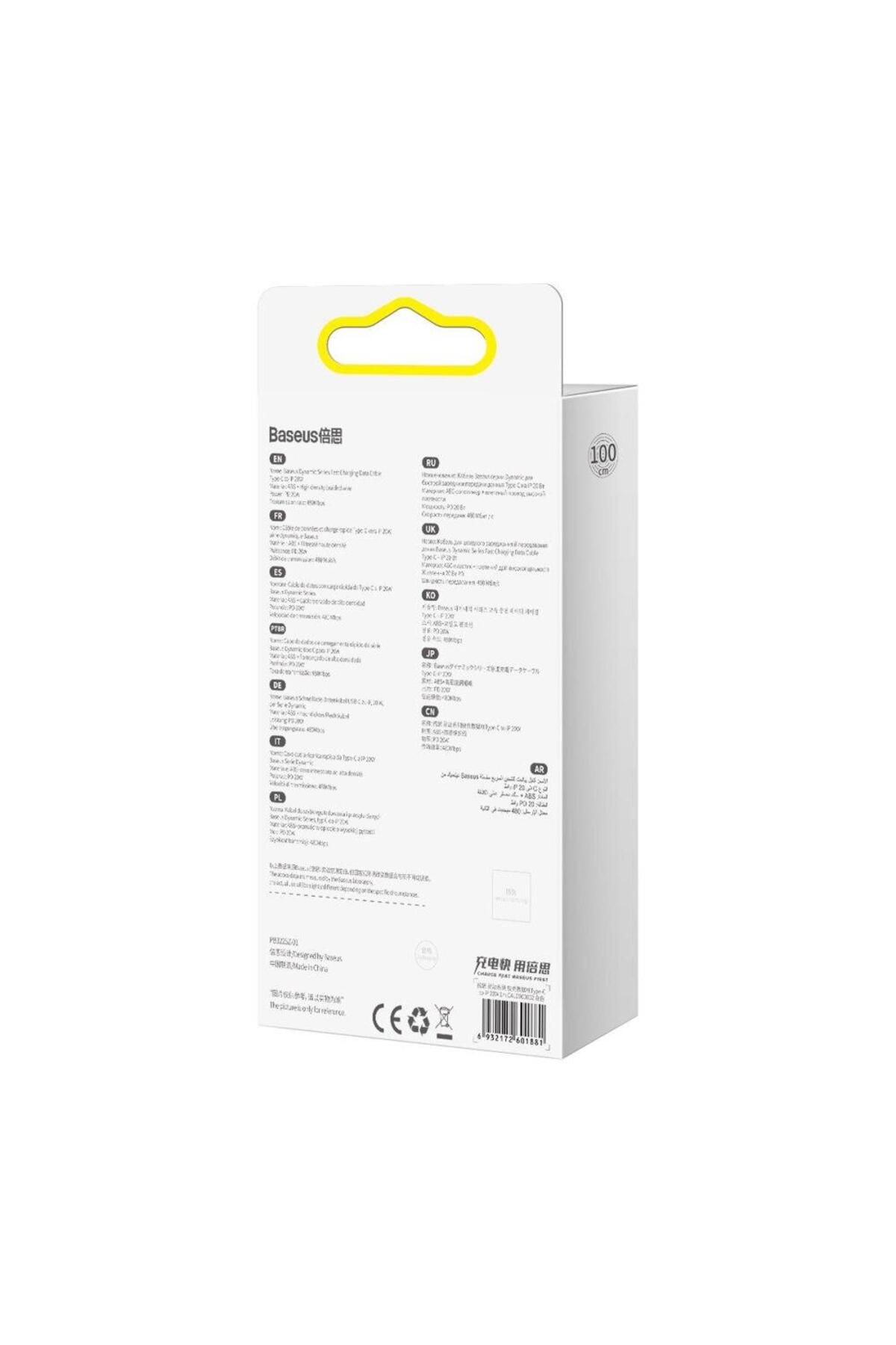 Baseus-Cablu de date Baseus CALD000002, Incarcare rapida, Lightning - USB-C, 20 W, 1m, Alb 6